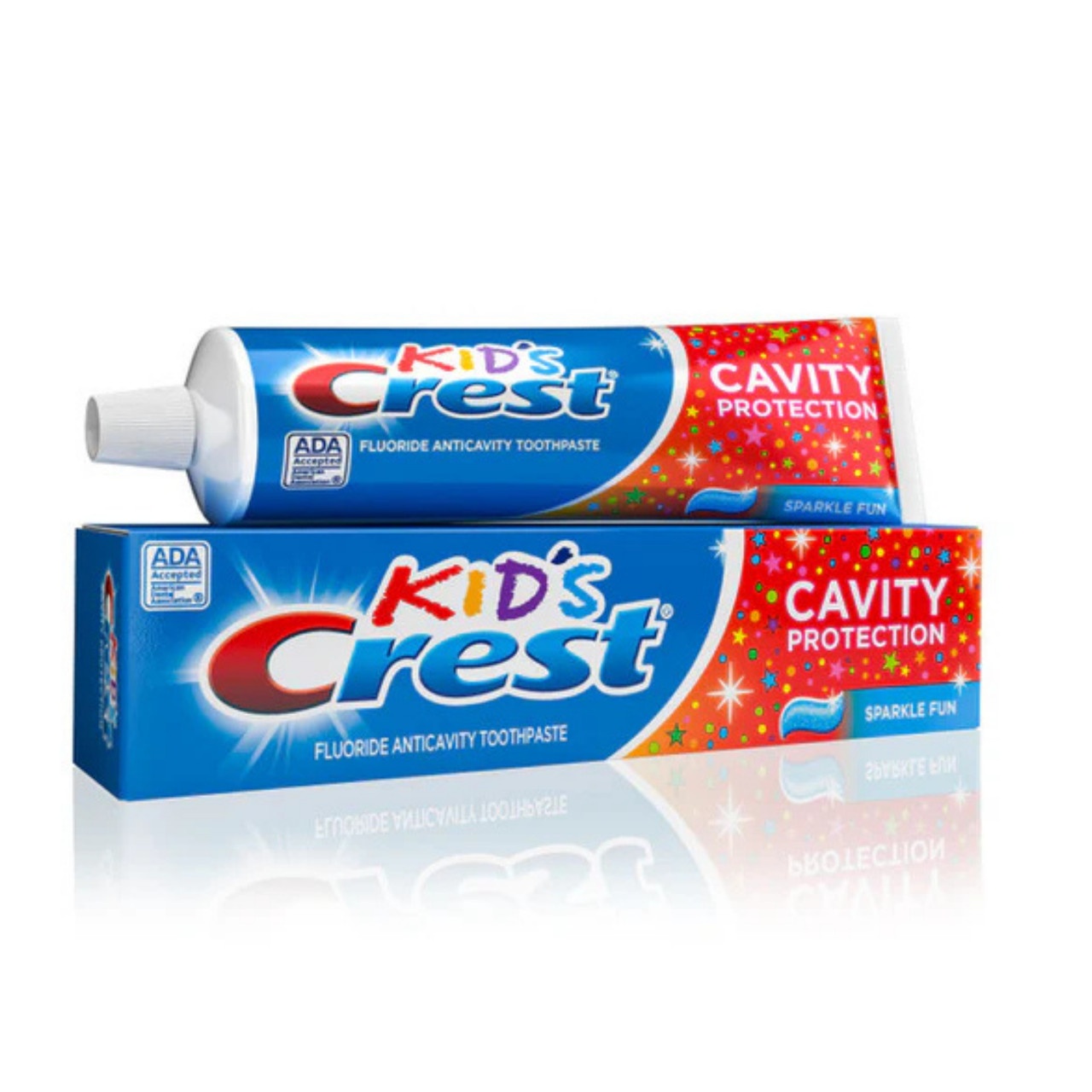 Crest Kid’s Cavity Protection Toothpaste 2+ Years Sparkle Fun 4.6 oz – 24/Case