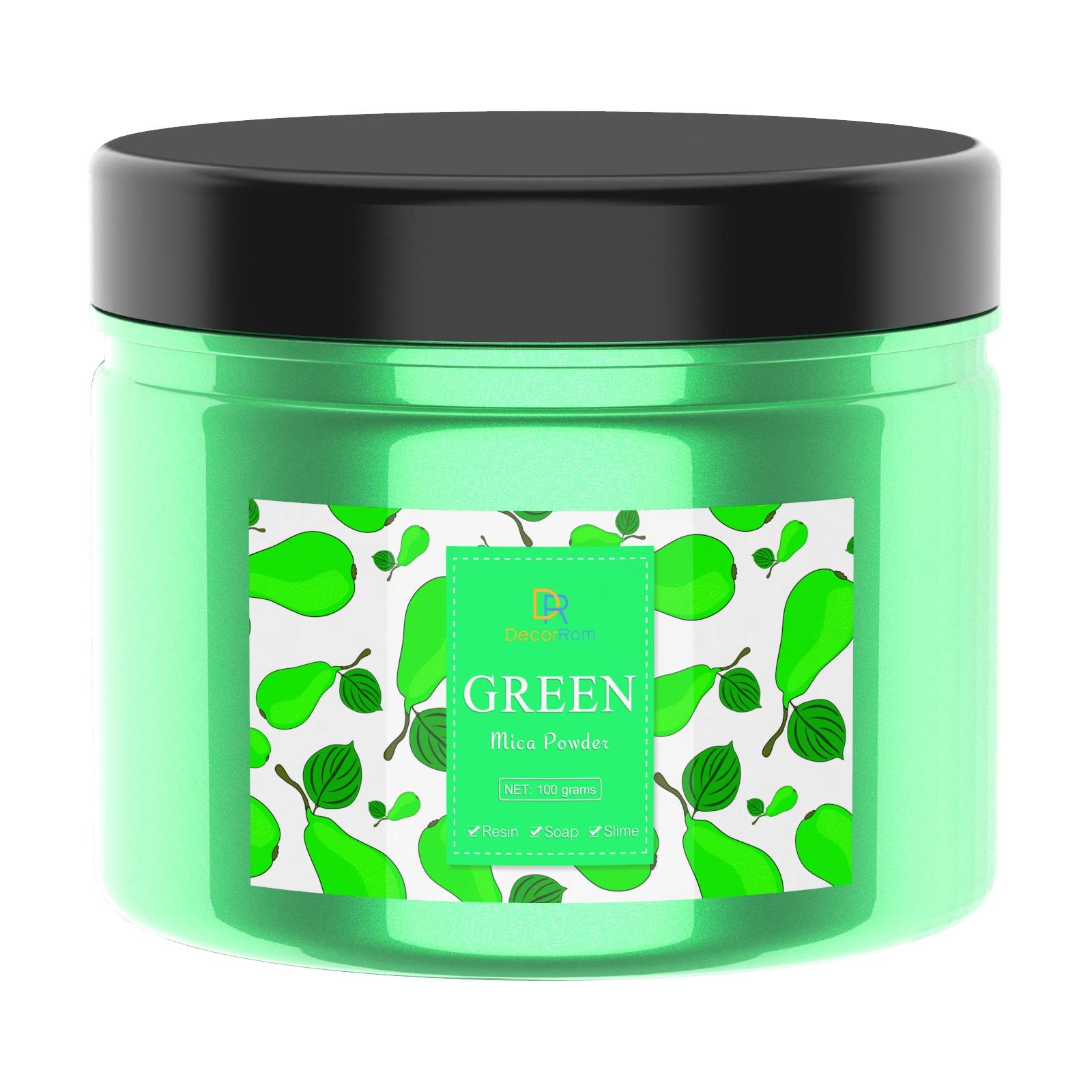 Epoxy Resin Color Pigment – Huge 100g/3.5 Ounces Metallic Mica Powder Green