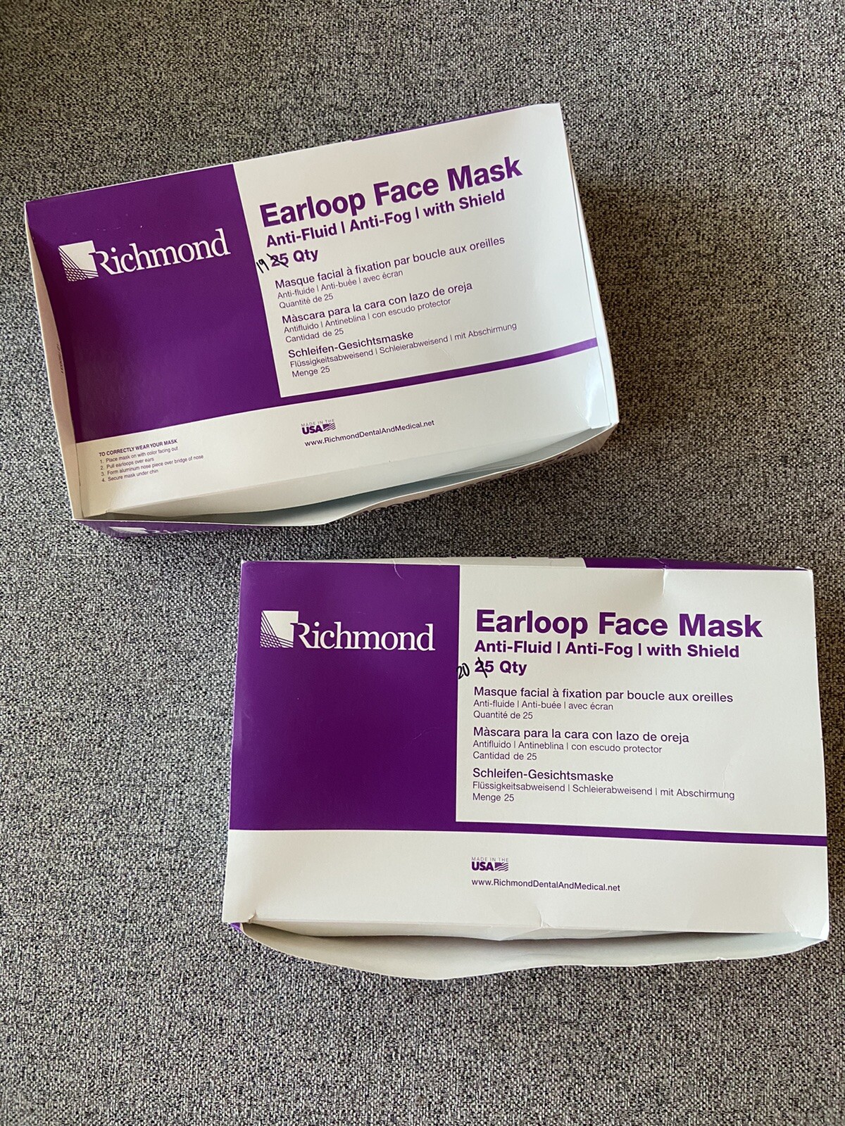 Richmond Earloop Face Mask – 39 pk