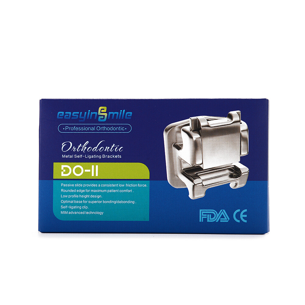 Dental Ortho Bracket MINI Braces Roth/MBT 345 Self Ligating Metal/Ceramic Braces