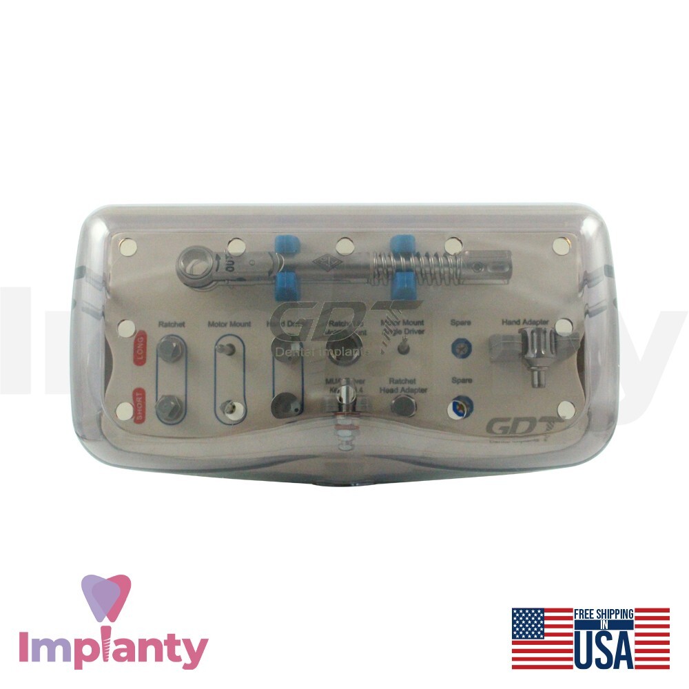Dental Prosthetic Kit Plastic Stainless Steel Tool Dentistry