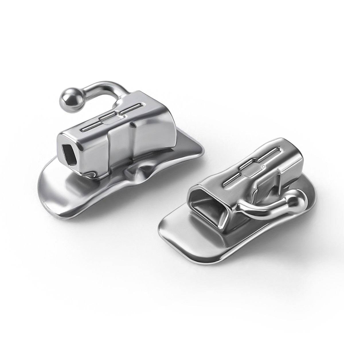 AZDENT Dental Orthodontic Brackets Self Ligating Braces ROTH /MBT 0.022 345 Hook