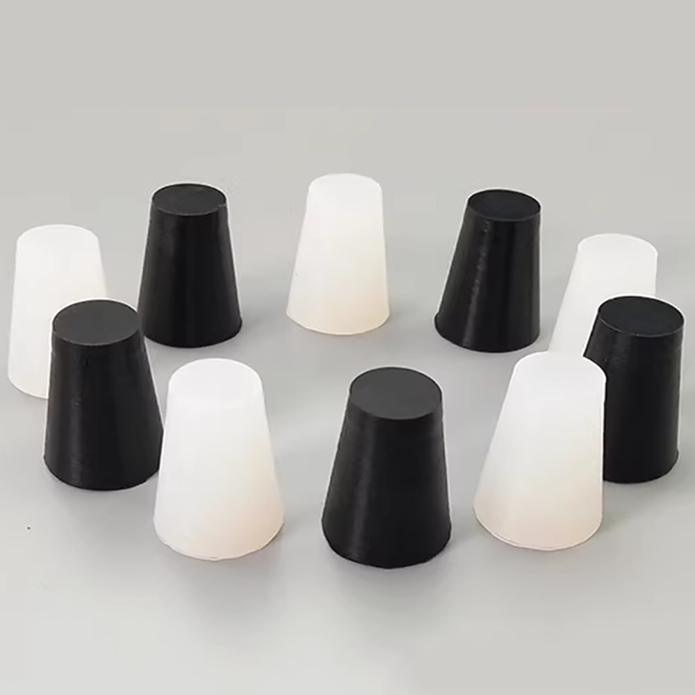Tapered Plugs Silicone Rubber Conical Stopper Sealing End Caps Pipe Tube Plugs