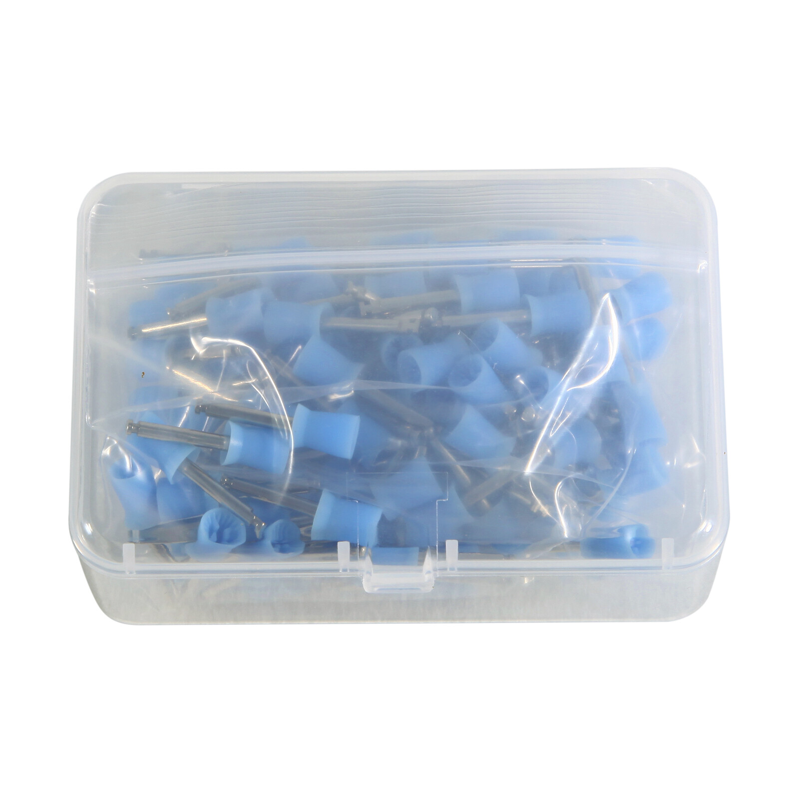 100-1000*Dental Latch Tooth Prophy Polishing Cups Polish Blue/White/Green sa