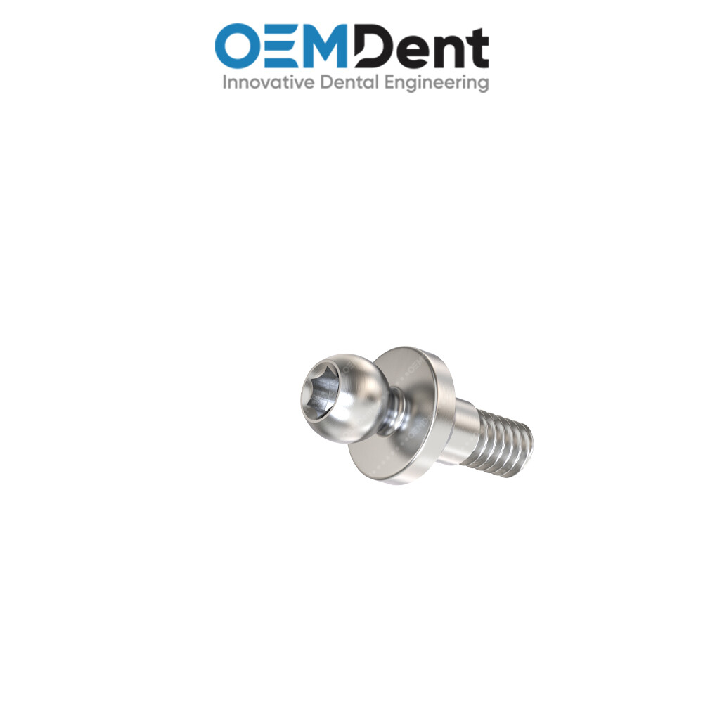 Straight Ball Attachment Slim Platform – GDT® Int Hex 2.0mm Compatible
