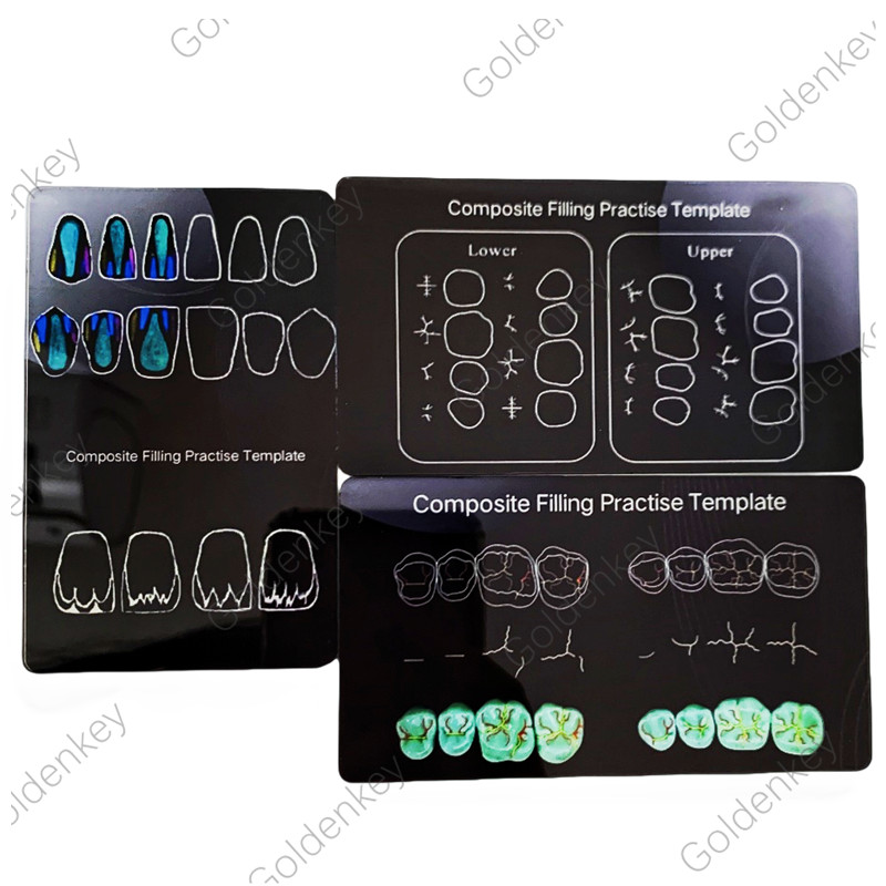 Dental Composite Filling Practise Template Board Model Student Practice Resin