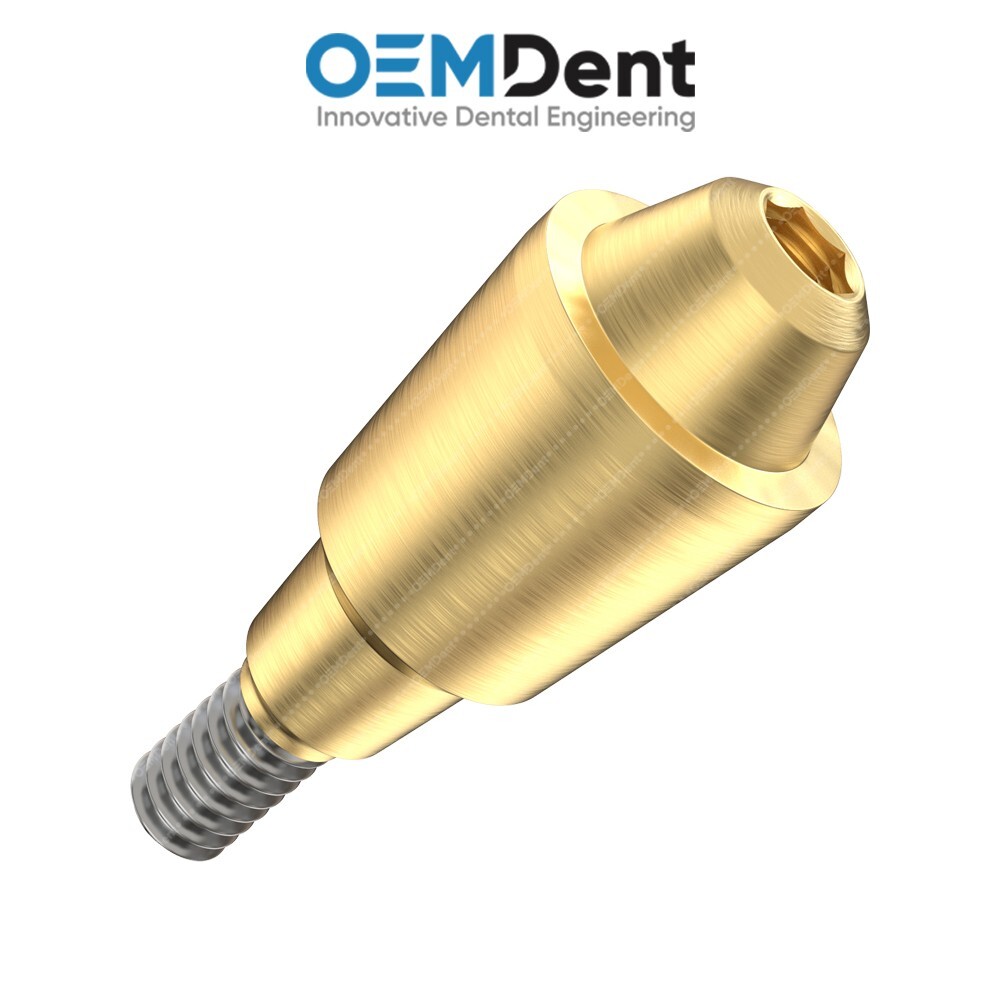 Dental Straight Multi Unit 1.6mm Plastic Set RP Nobel Active® Compatible Conical