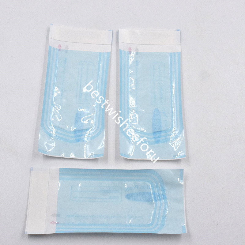 200 Pcs Autoclave Premium Sterilization Self-Sealing Pouch Bag Dental 6 Size Opt