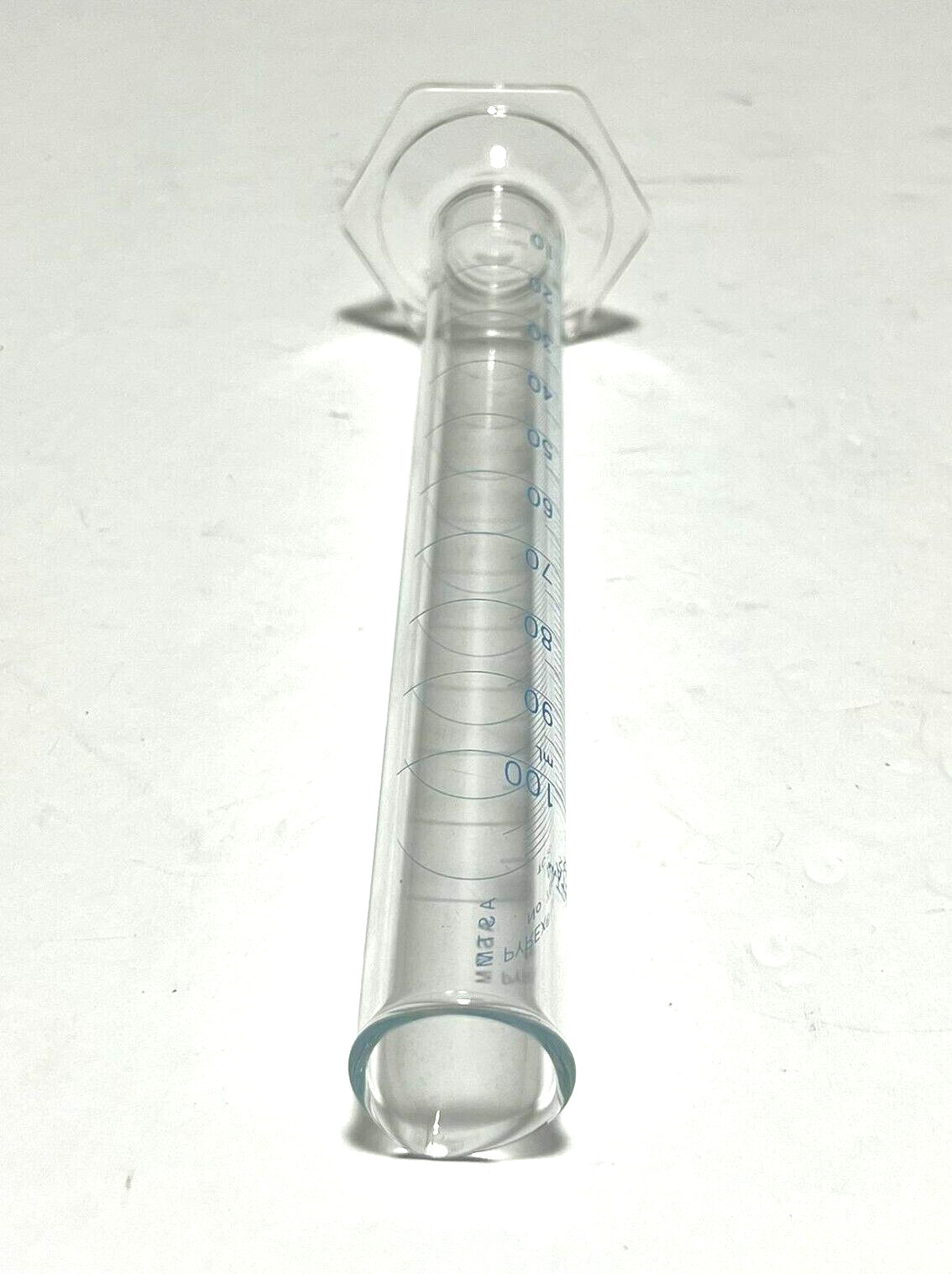Corning Pyrex Glass 100mL «To Contain» Graduated Single Scale Cylinder