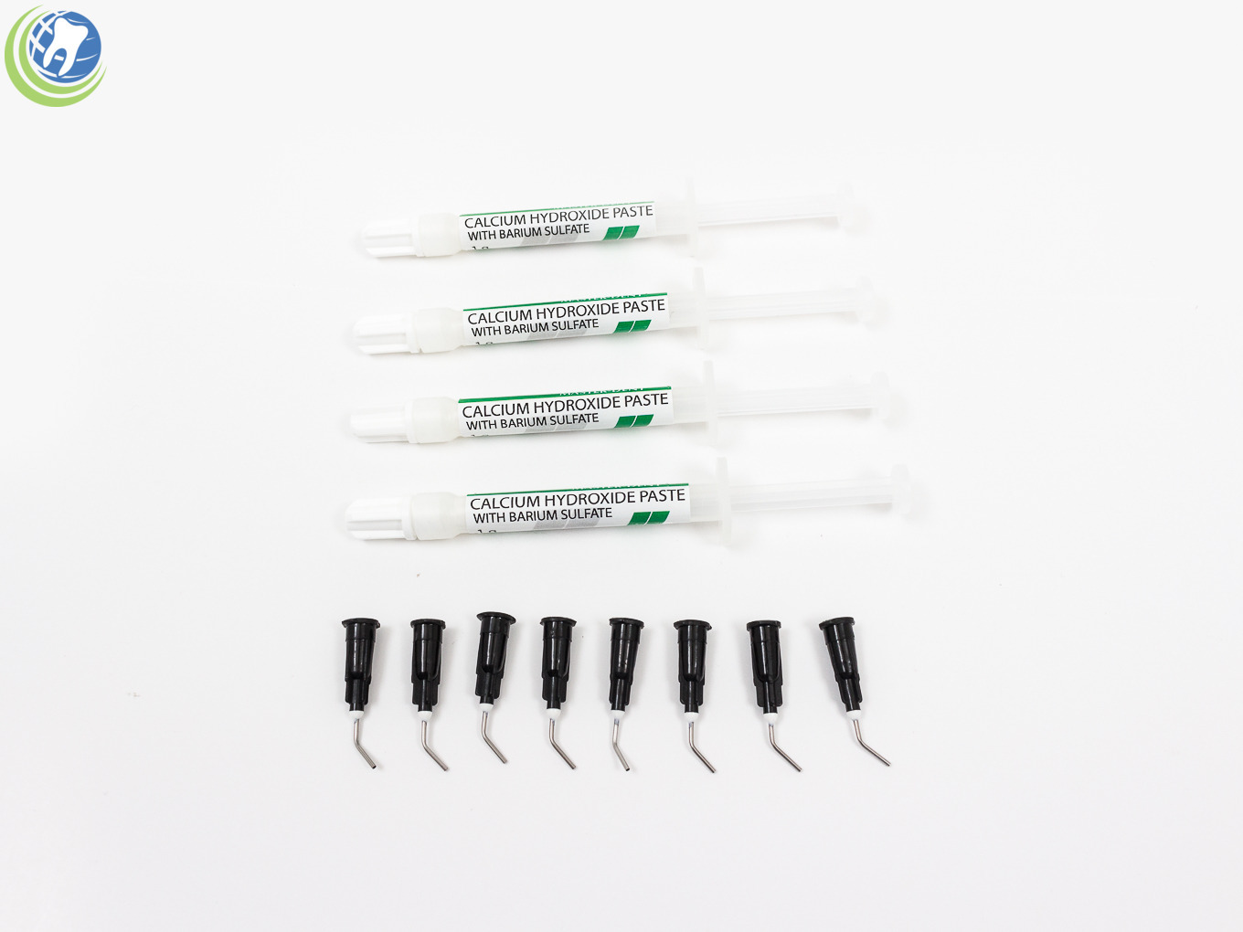 Dental Calcium Hydroxide Paste Root Canal Barium Filling Material 4x1g Syringes