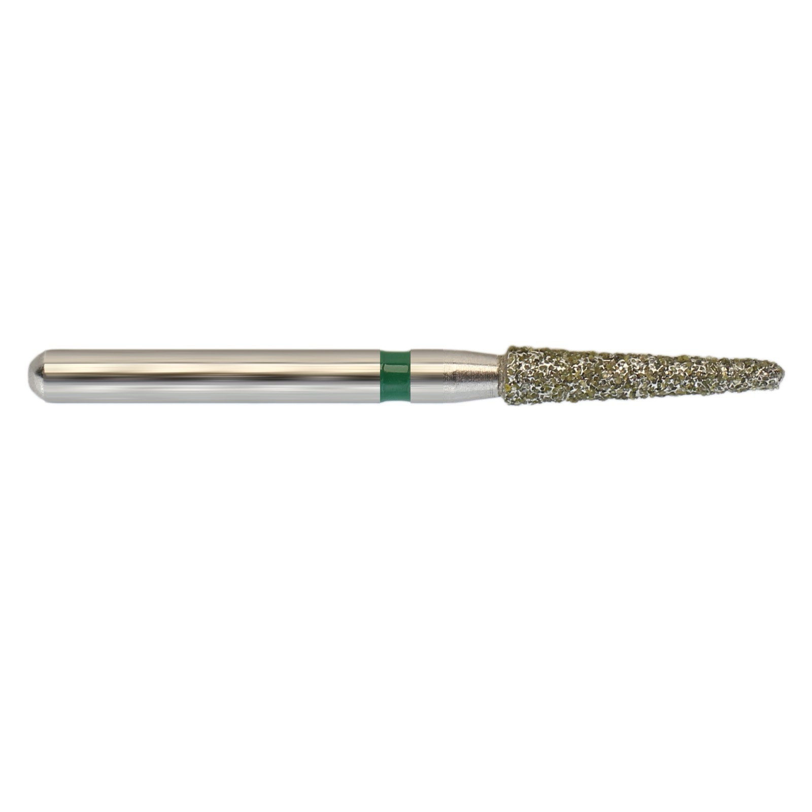 Dental Diamond Burs Round End Taper Coarse Grit Green Friction Grip FG 856/018C