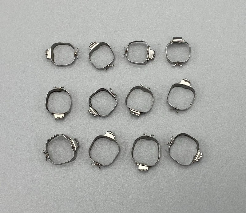 Dental Orthodontic 1st Plain Molar Bands Buccal Tubes Cleats Roth 022 #29-44+