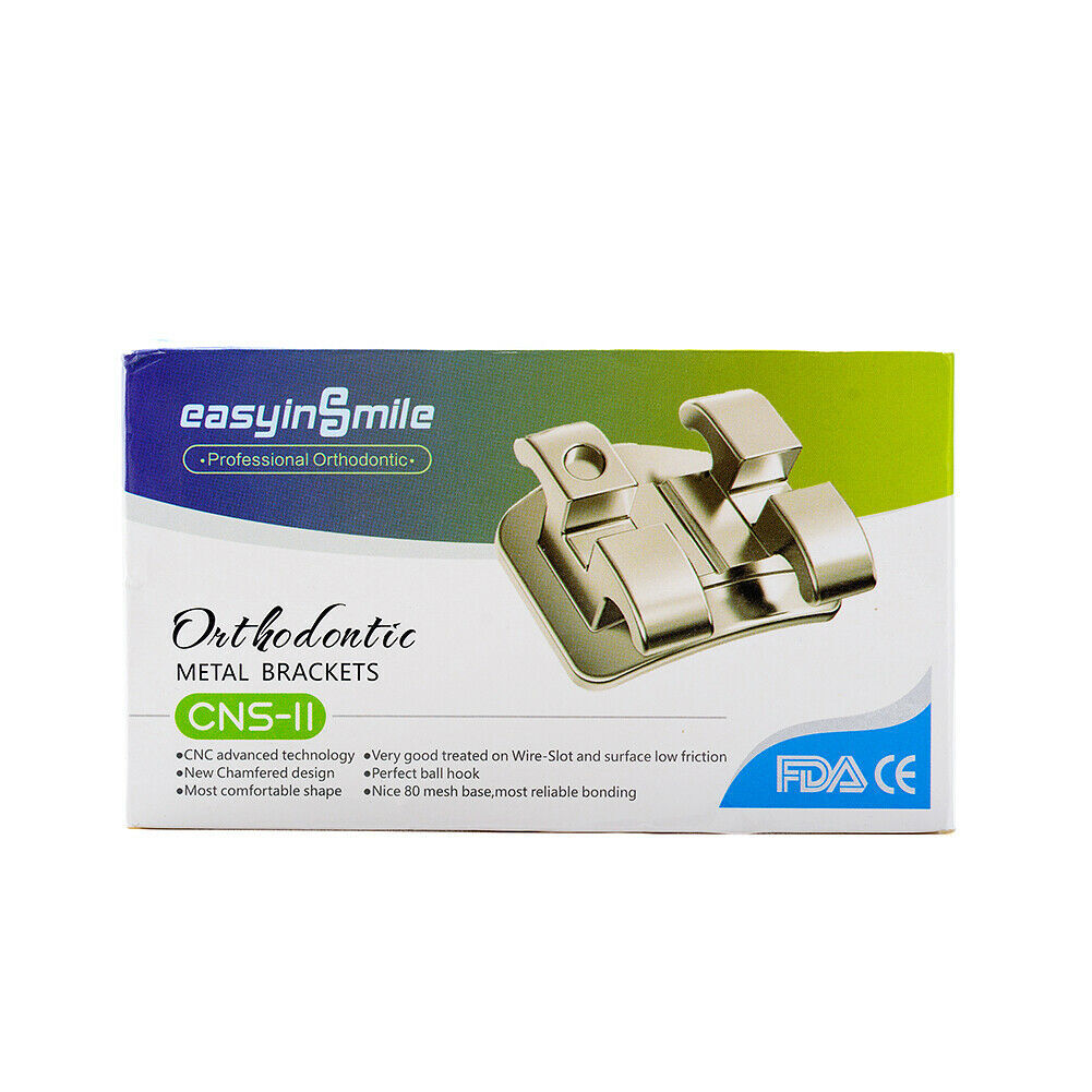 Dental Ortho Bracket MINI Braces Roth/MBT 345 Self Ligating Metal/Ceramic Braces