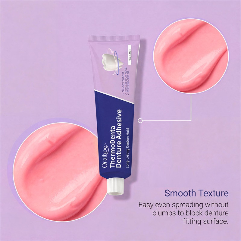 Denture Adhesive Waterproof Thermoplastic Repair Paste 40g Bonding Denture Glue