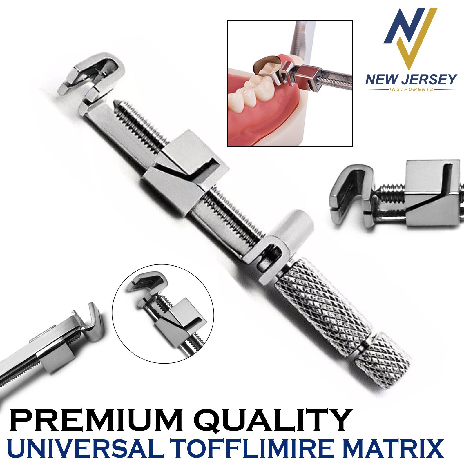 Dental Universal Tofflemire Matrix Band Retainer Restorative Dentist Instruments