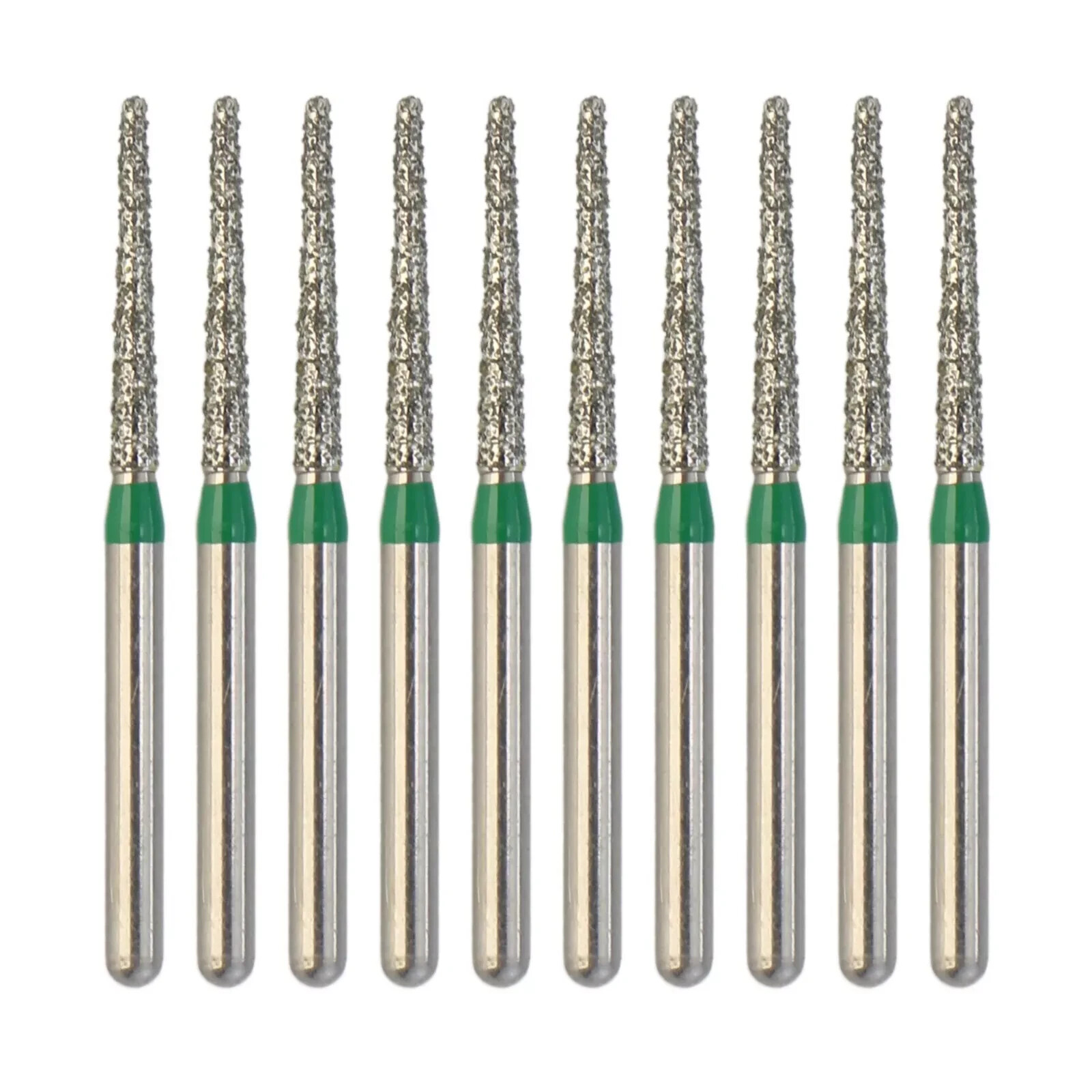 Dental Diamond Burs FG High Speed Taper Flat End Coarse Grit TF-11C ISO 173/014