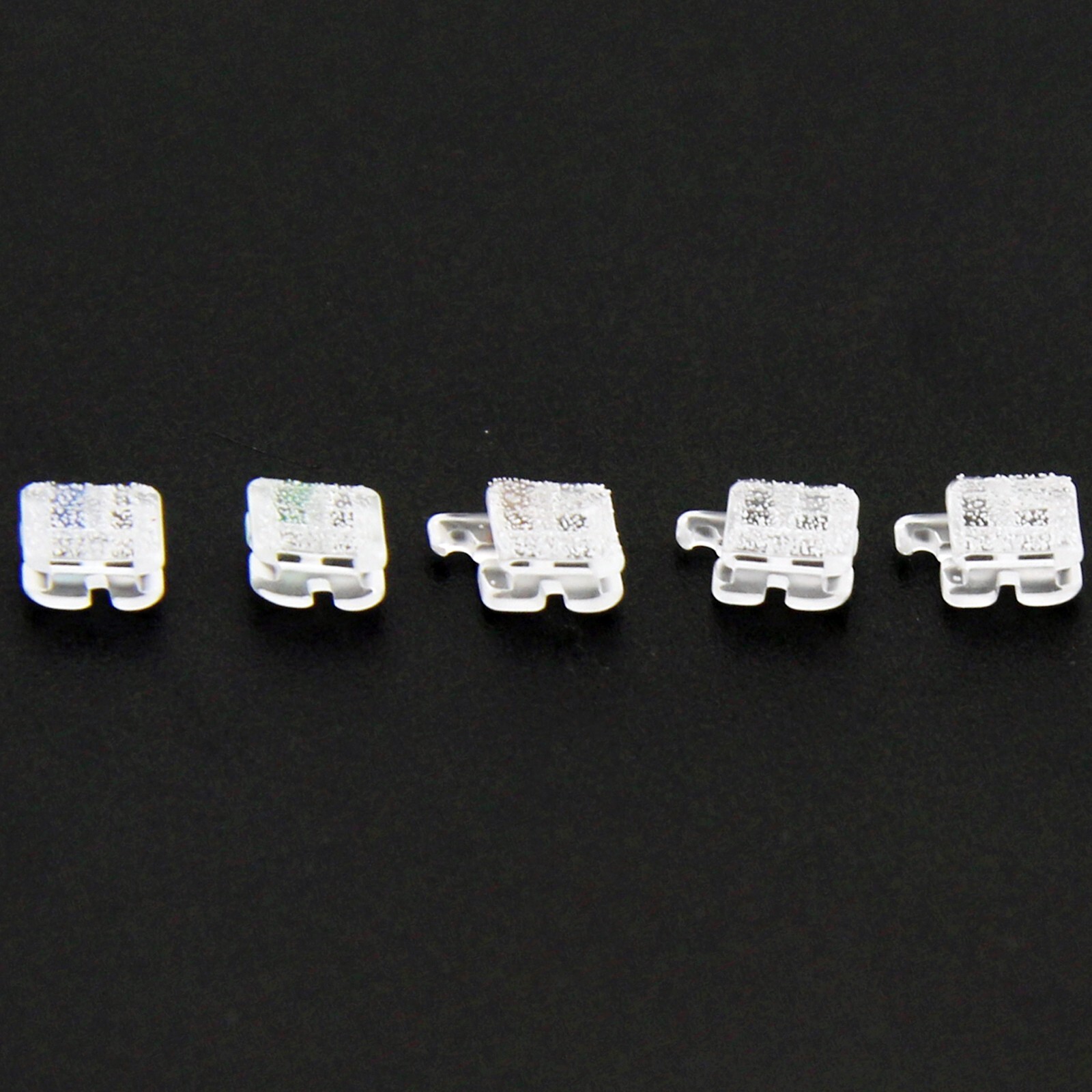 STAR ABSOLUTE Orthodontic Sapphire Brackets Clear Monocystalline Braces Roth MBT