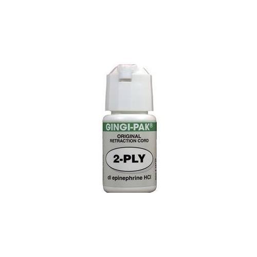 Gingi-Pak 10120 MAX Original Retraction Cord with Epinephrine 2-Ply 108″