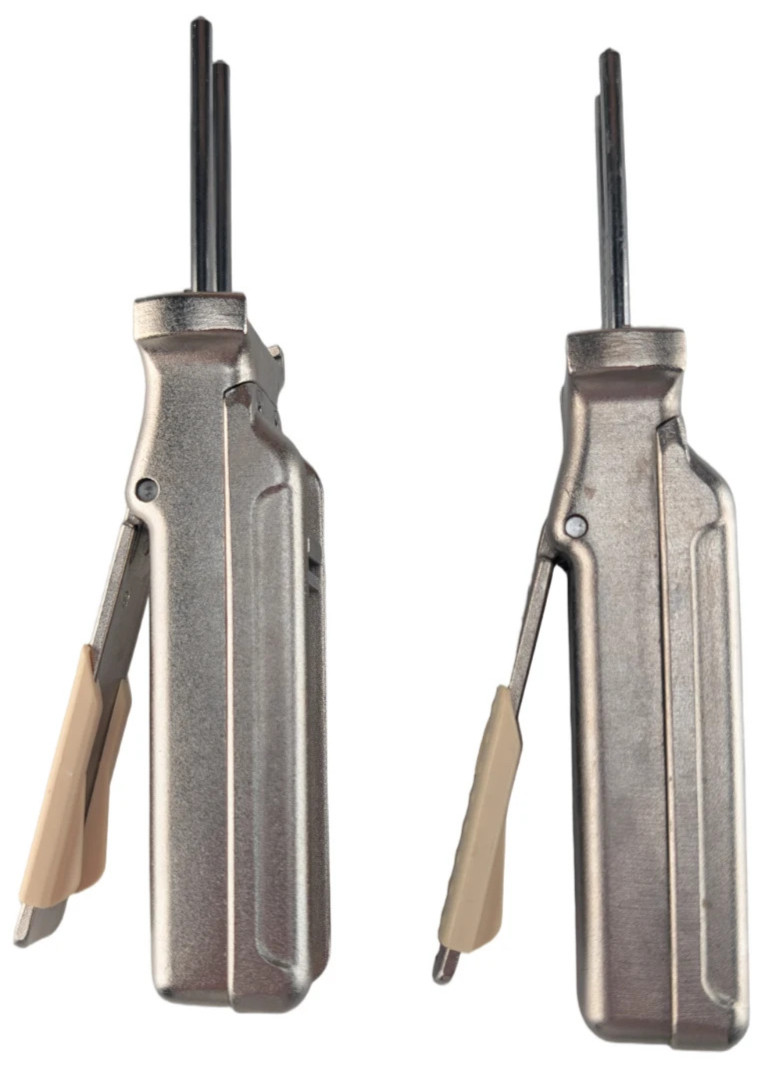 Dental Impression Material Cartridge Dispensing Guns Dual Plunger Lot of 2