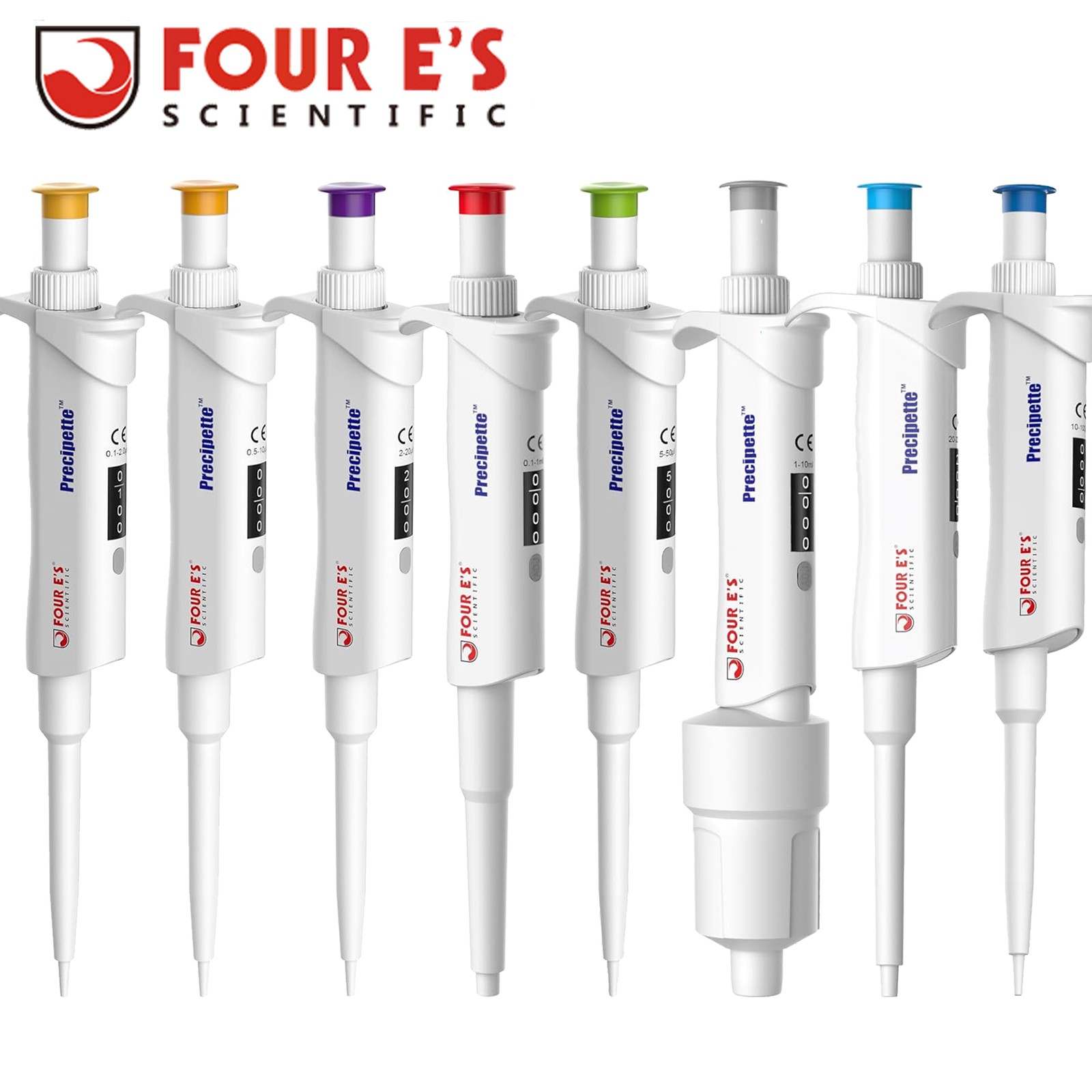 Adjustable Volume Single Channel Pipette Micropipette Pipettor Holder 0.1ul-10ml