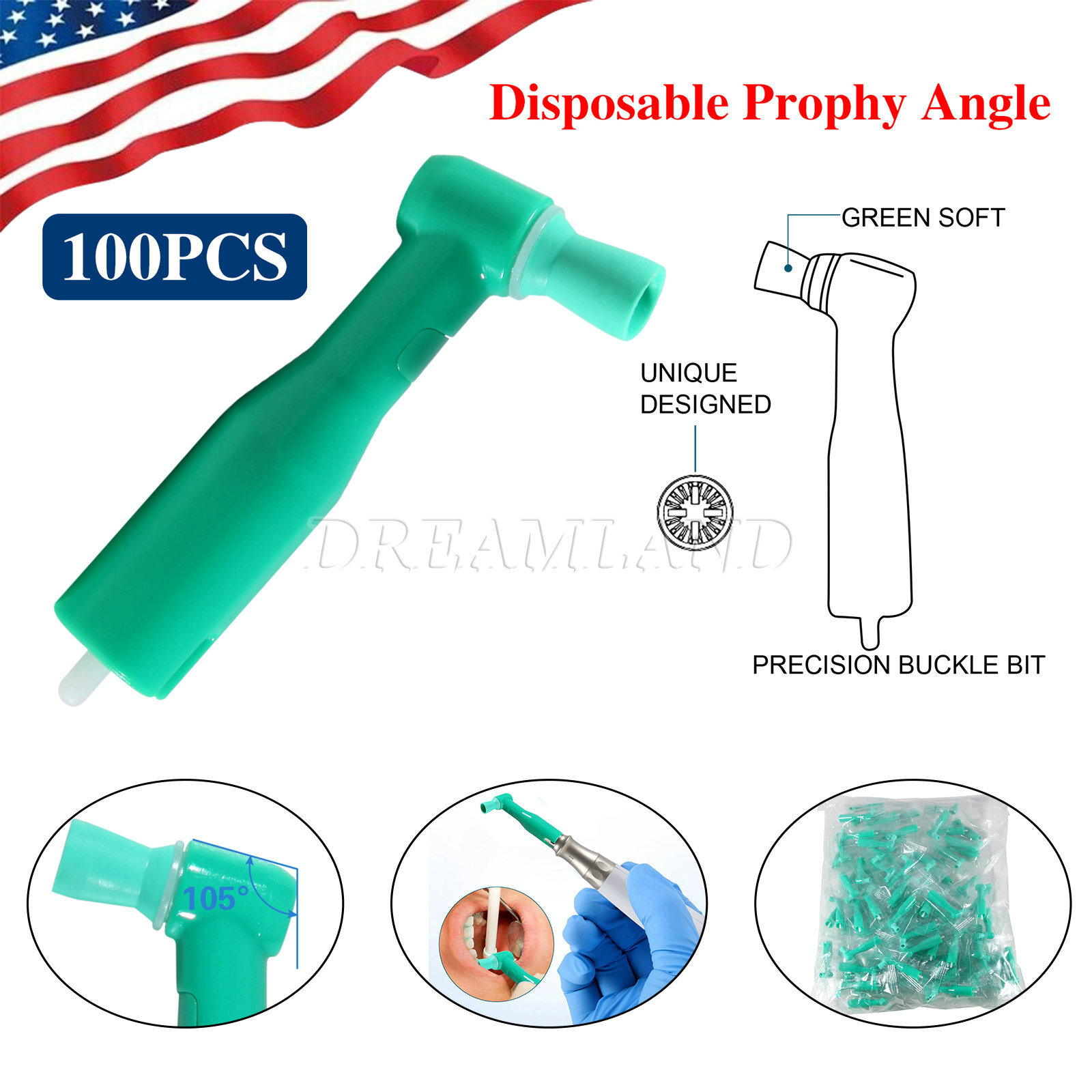 DISPOSABLE PROPHY ANGLES 500 SOFT CUP