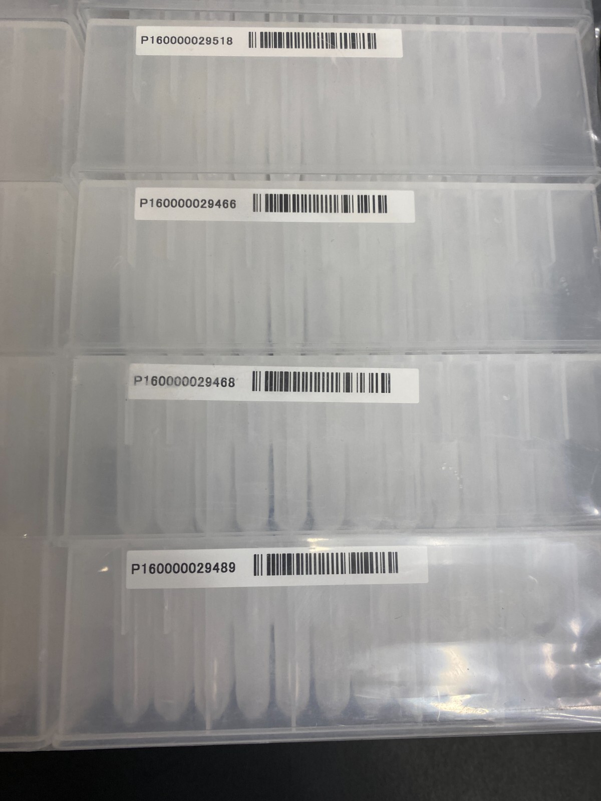 Thomas Microplate 96 Well 2 ml Deep Well Barcoded Total of 40 Plates