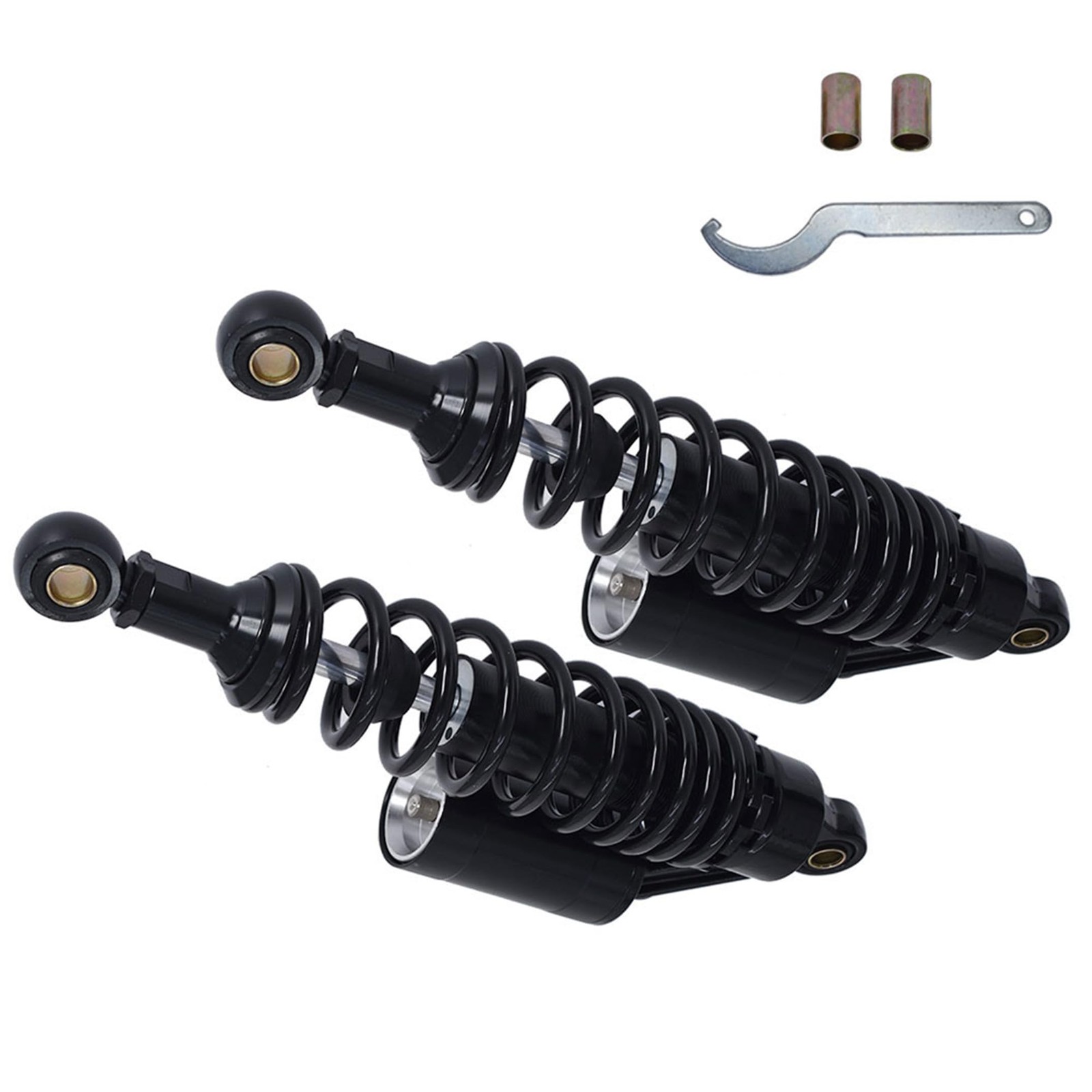 Universal 340mm Motorcycle Air Shocks 13.5 Inch Rear Damper for 150cc-750cc
