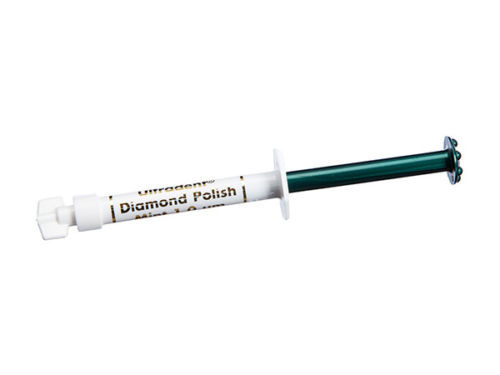 Ultradent Diamond Polishing Paste 0.5 um Mint 1.2 ml syringe Dental Finishing