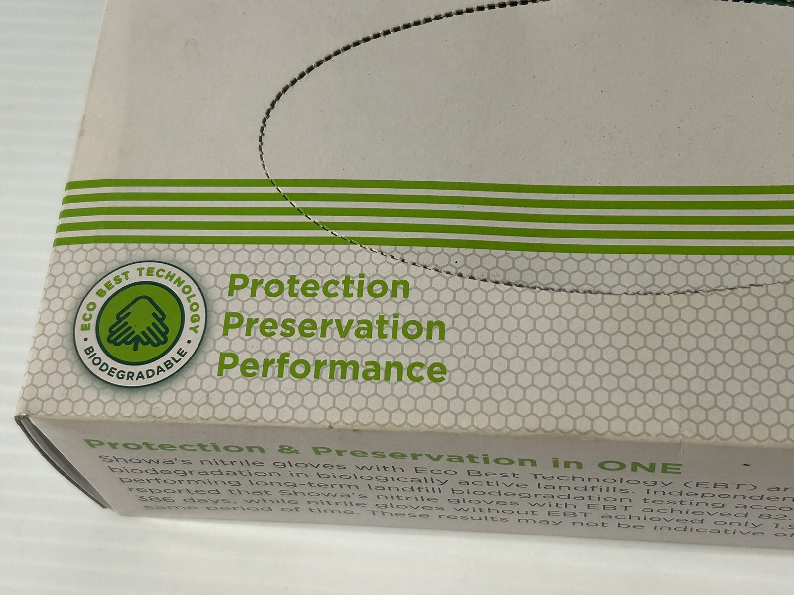 Showa 6110Pf S Disposable Gloves, Nitrile, Powder Free Green, 100 Pk