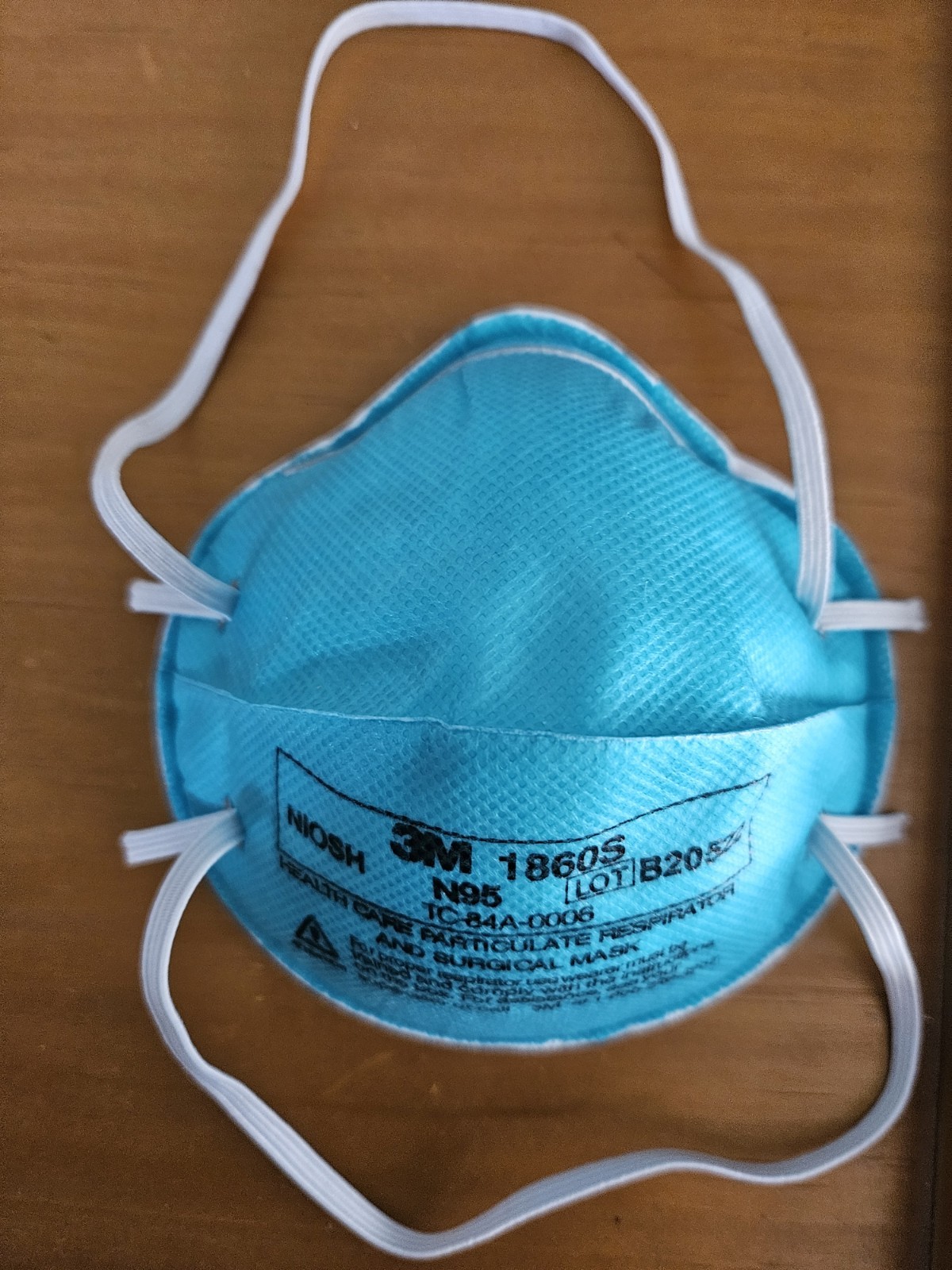 3M 1860S Small Health Care Particulate Respirator & Surgical Mask,N95,20 Per Box