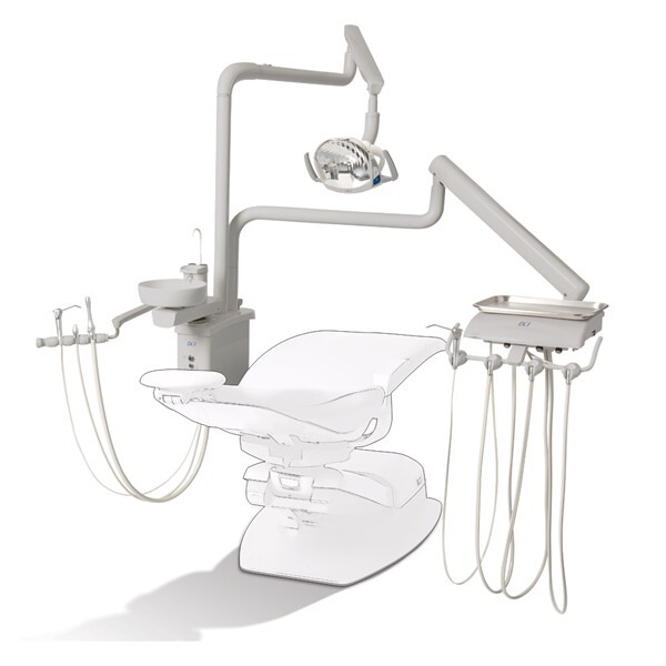 Reliance Over the Patient Automatic Dental Unit, PMU wCuspidor, Gray, DCI RO4150