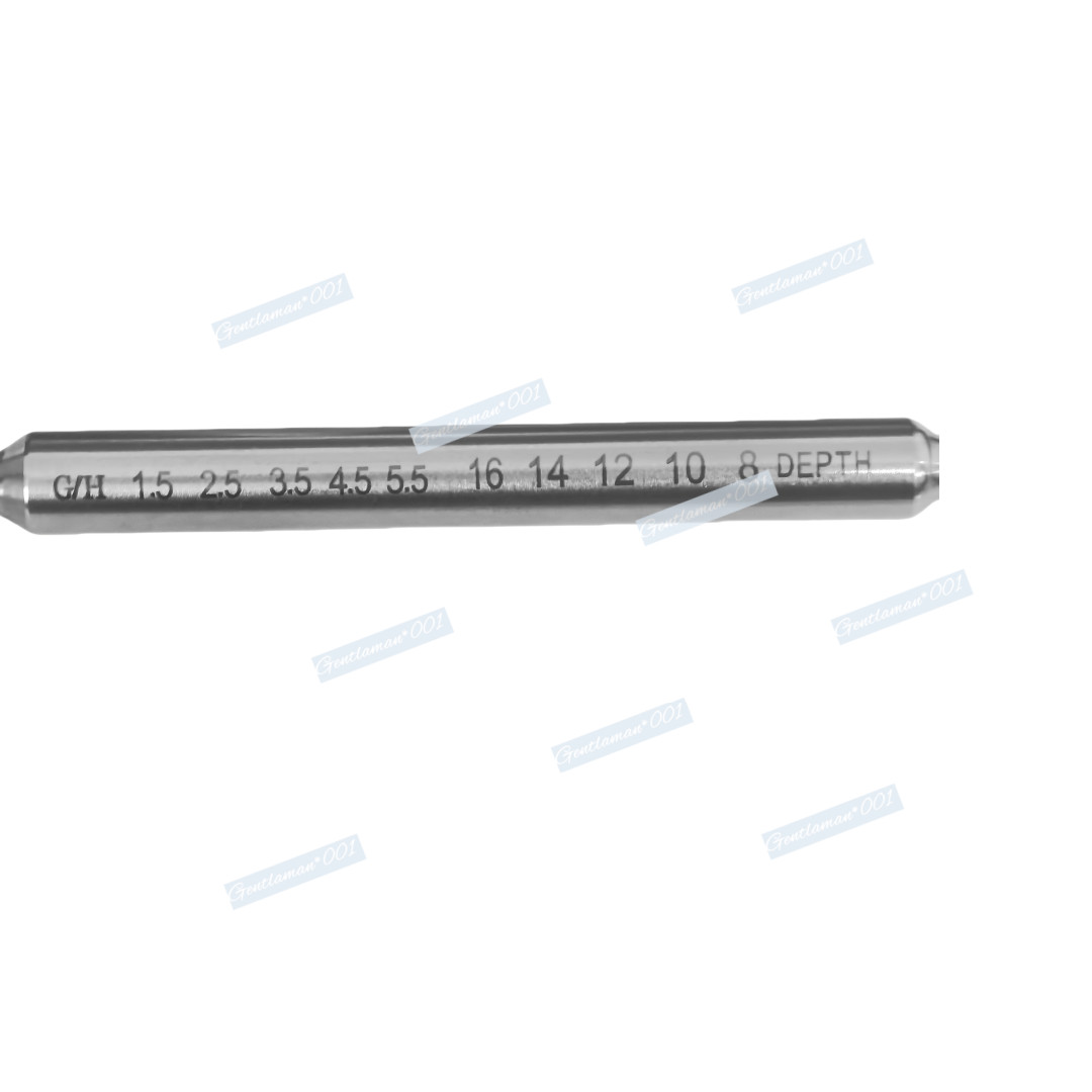 Surgical Depth Probe Measuring Tool Gauge Dental Implant Gingiva Height Measure