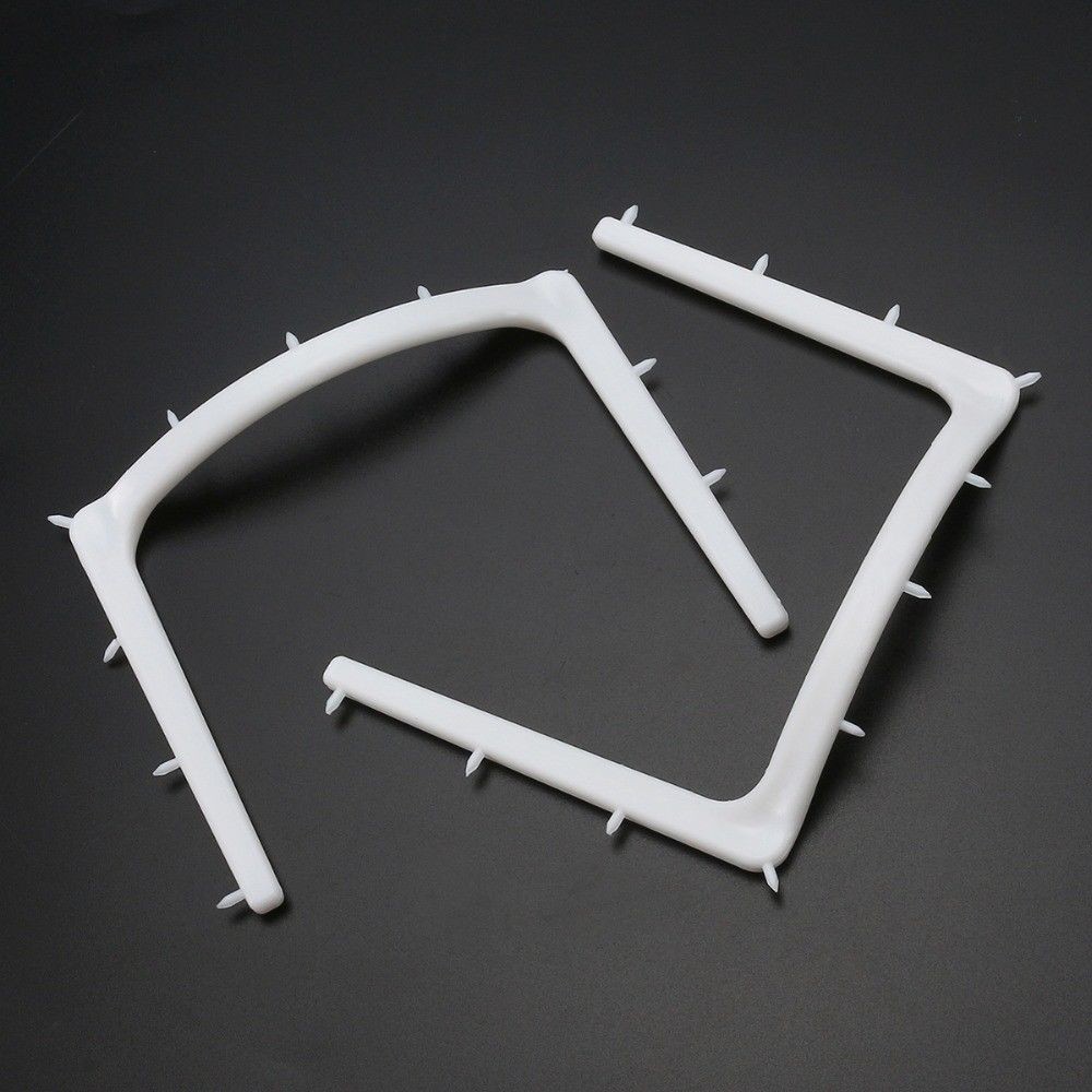 100x Dental Autoclavable Plastic Rubber Dam Sheets Frame Holder U-Shape Bracket