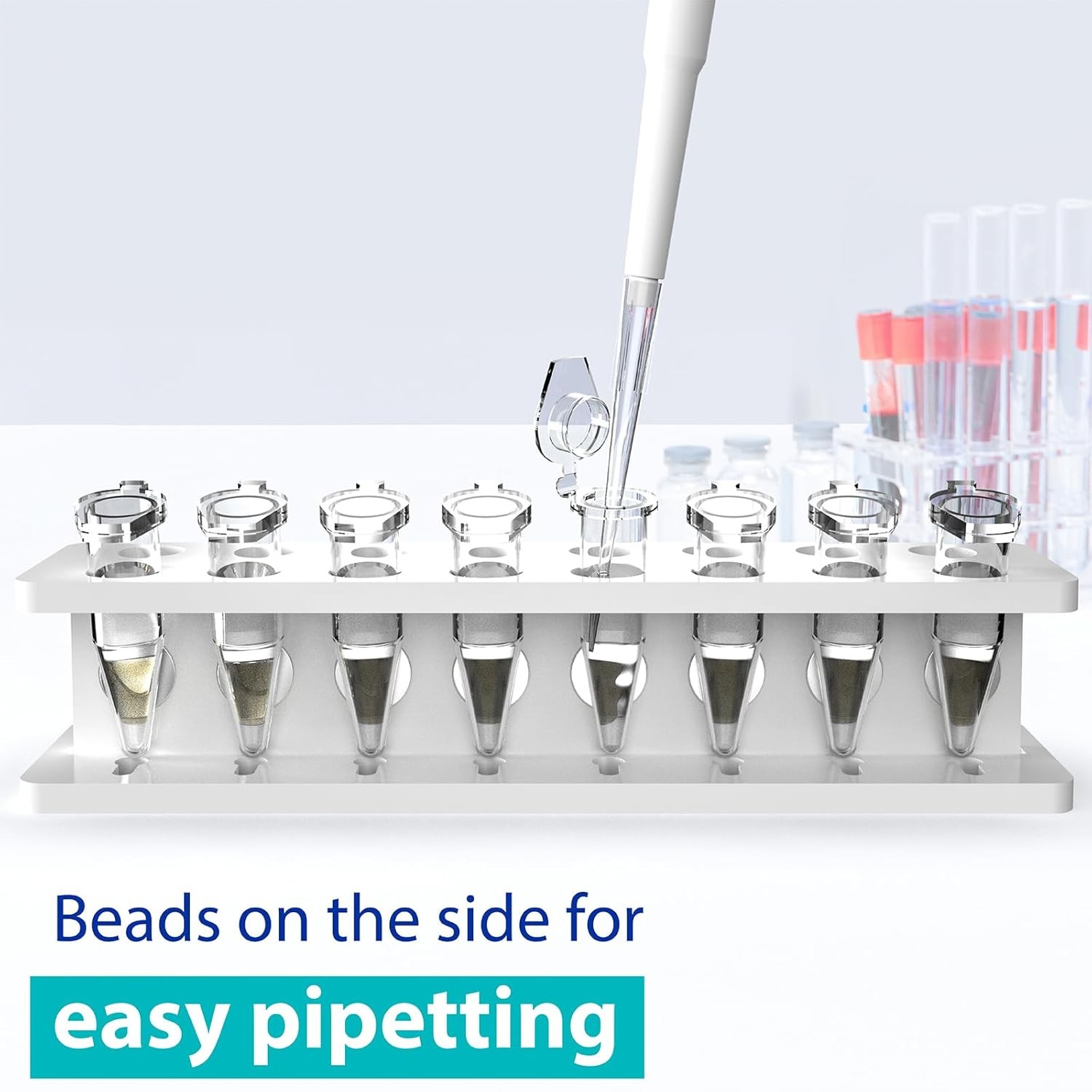 US Magnetic Bead Rack for Purification of DNA RNA Separator Magnetic Separator