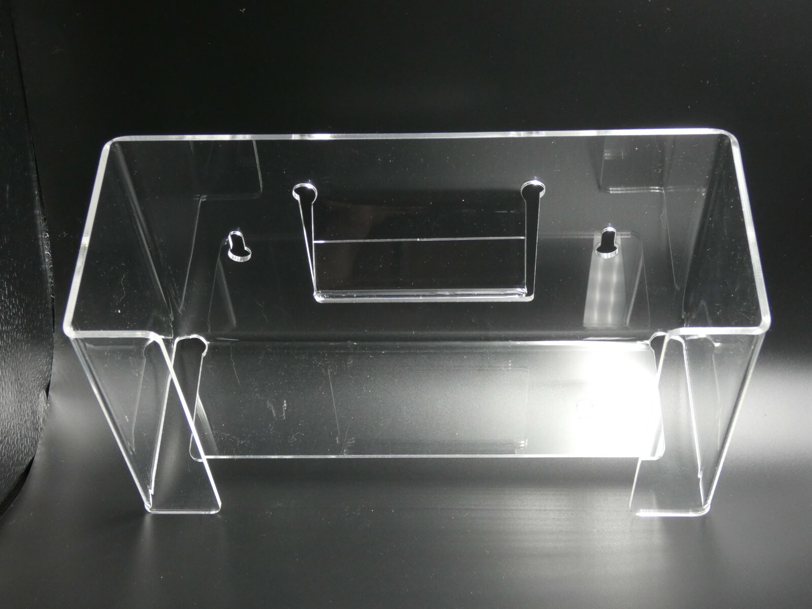 NEW – PLASDENT Clear Single Horizontal Glove Dispenser – #1400H 