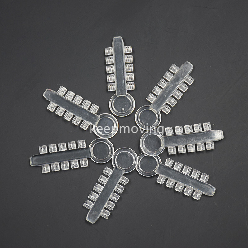 Dental High Elastic Rubber Orthodontic Rotation Wedge Clear Transparent 100 Pcs