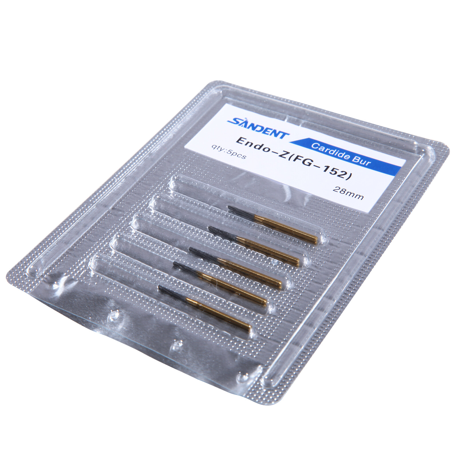 Dental Endo-Z Bur Carbide Tungsten Surgical Cutter Drill Burr 28mm 5pcs/pack