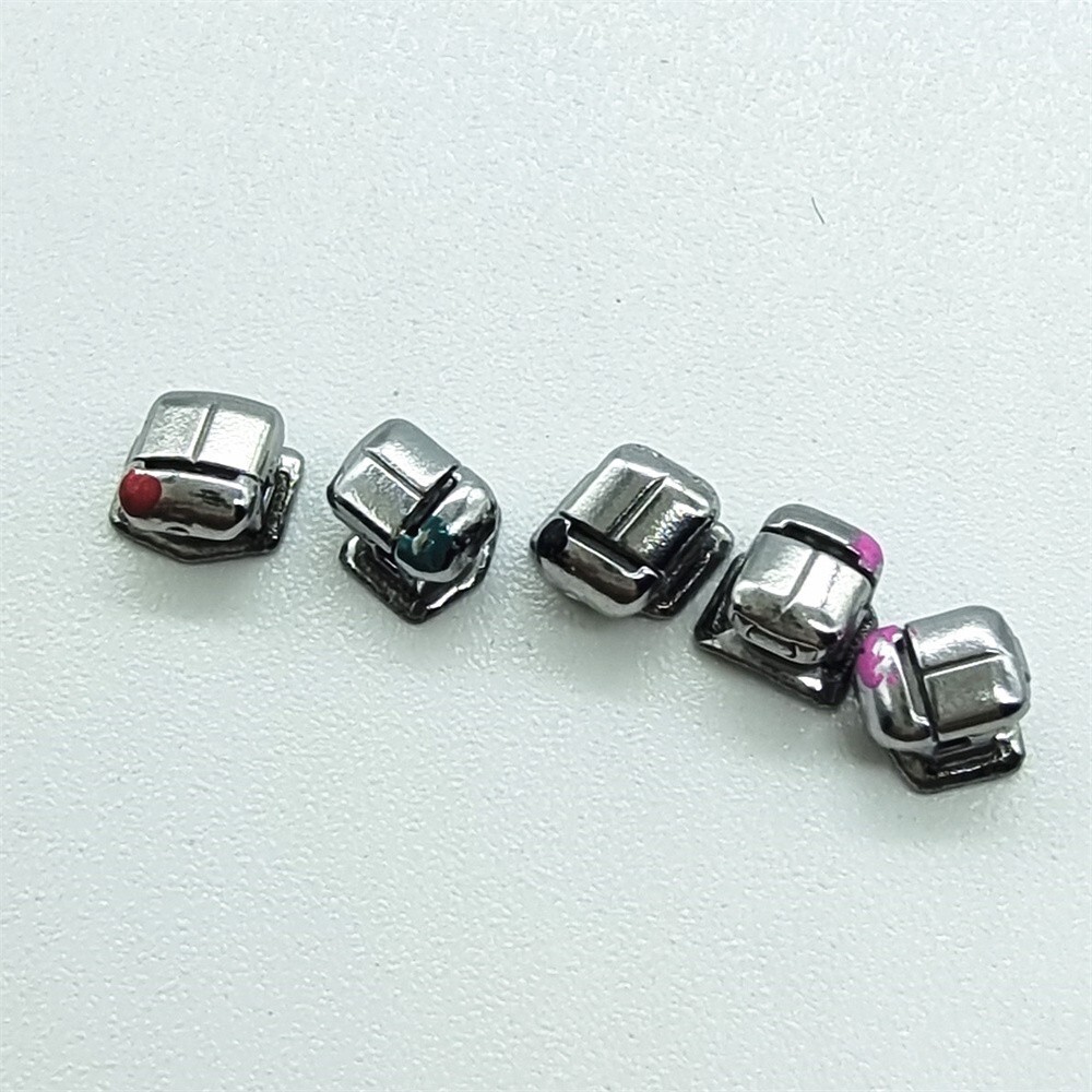 Dental Braces Orthodontic Self Ligating Brackets Metal Roth 022 345Hooks