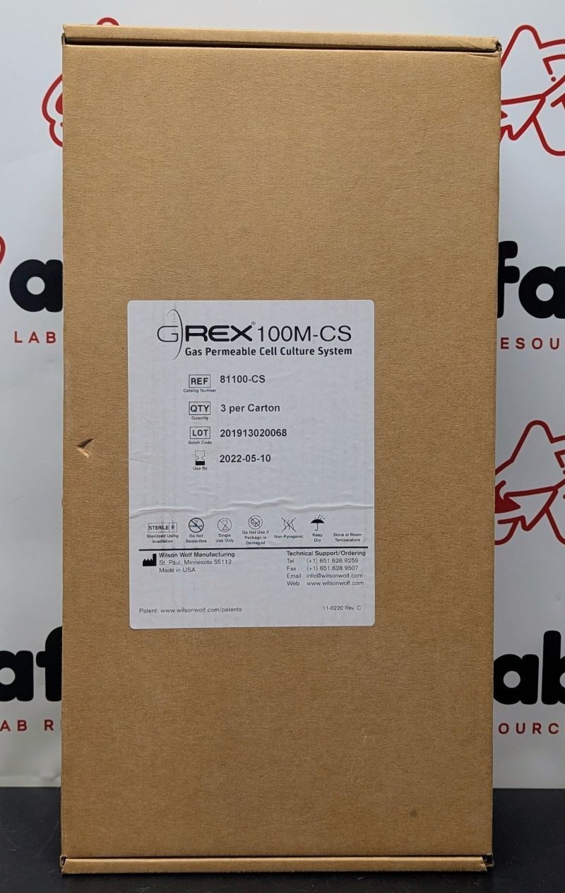 Wilson Wolf GRex 100M-CS Closed System Sterile Fluid Path – 81100-CS (Lot of 2)