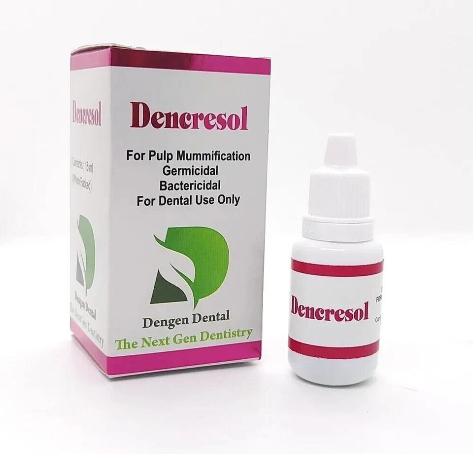 DenGen Dencresol Formocresol Dental Root Canal Pediatrics Pulp Devitalizer