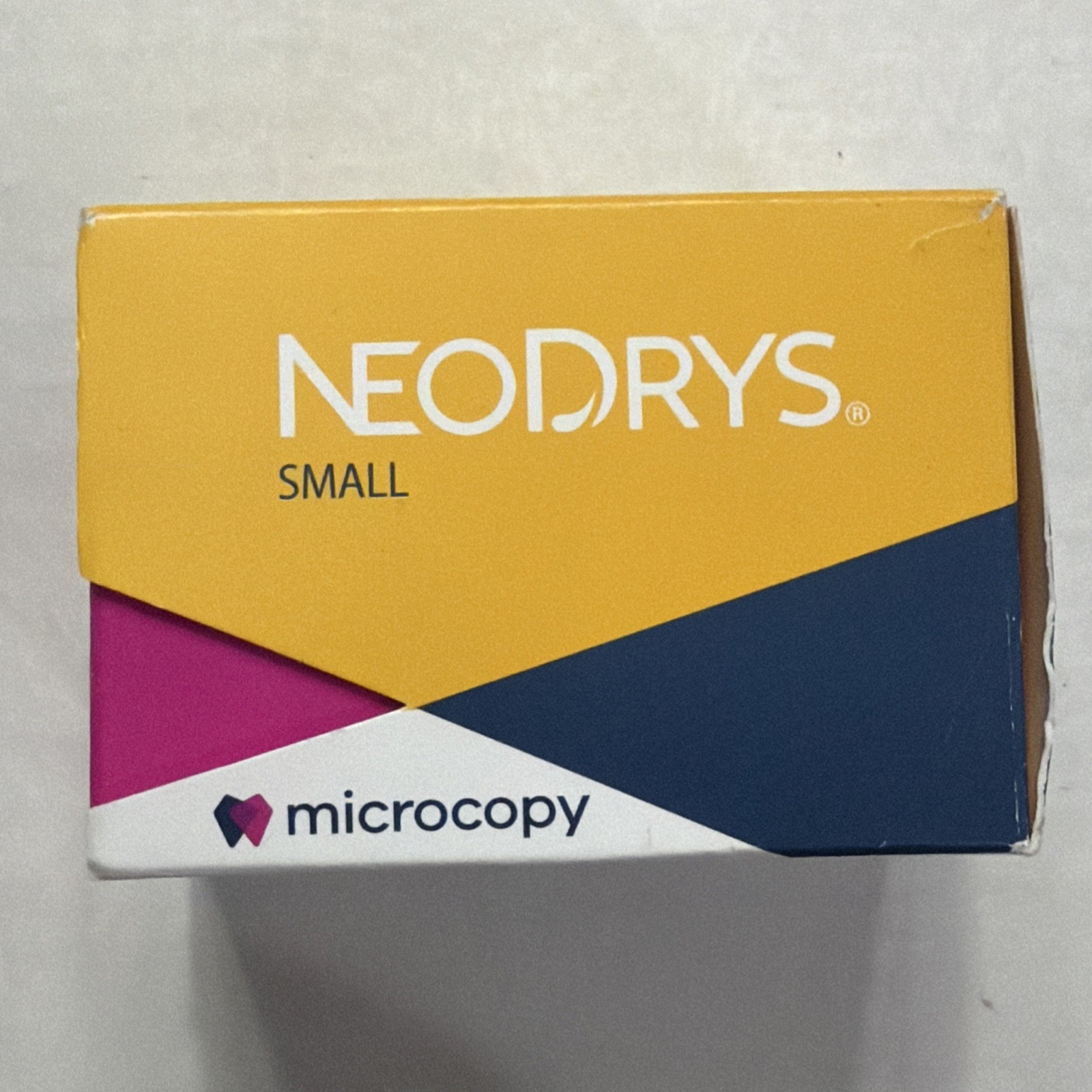 Microcopy DYS NeoDrys Saliva Absorbents Small Yellow Cotton Roll Sub 50/Pk