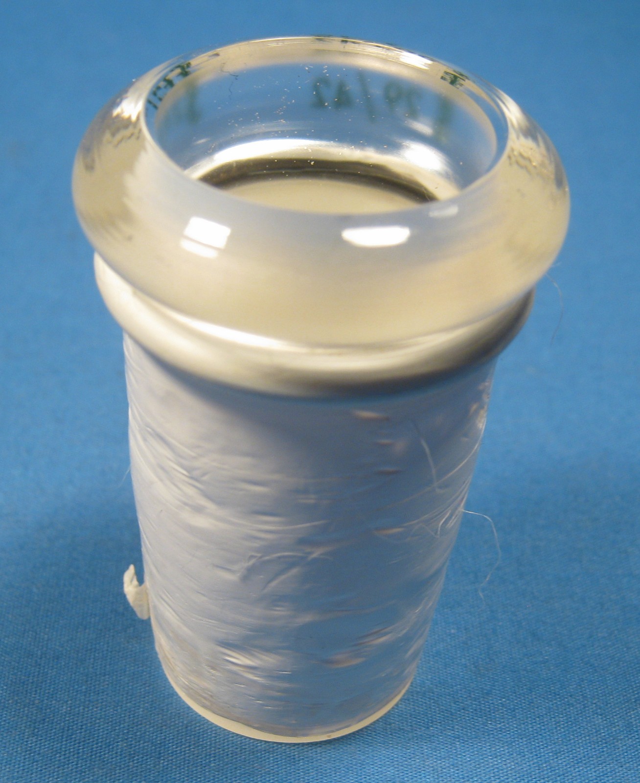 CHEMGLASS BUSHING REDUCING ADAPTER 29/42 TO 24/40 W/TEFLON TAPE FREE SHIPPING5-B