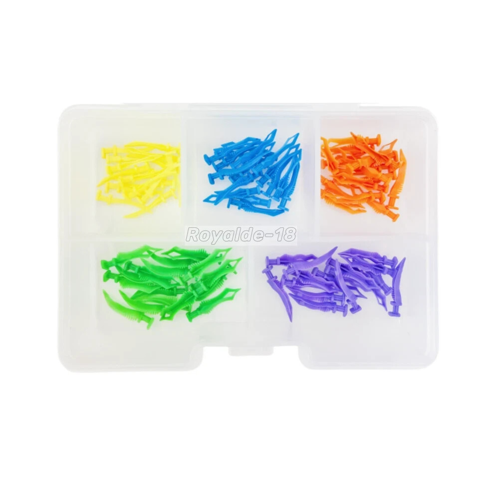 Dental Diamond Wedges Marginal Seal Wedge Flexible Collapse Expand Fits Bioclear