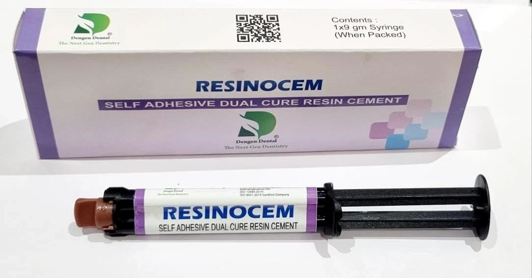 Dental RESINOCEM Self Adhesive Dual Cure Resin Cement 9gm Pack