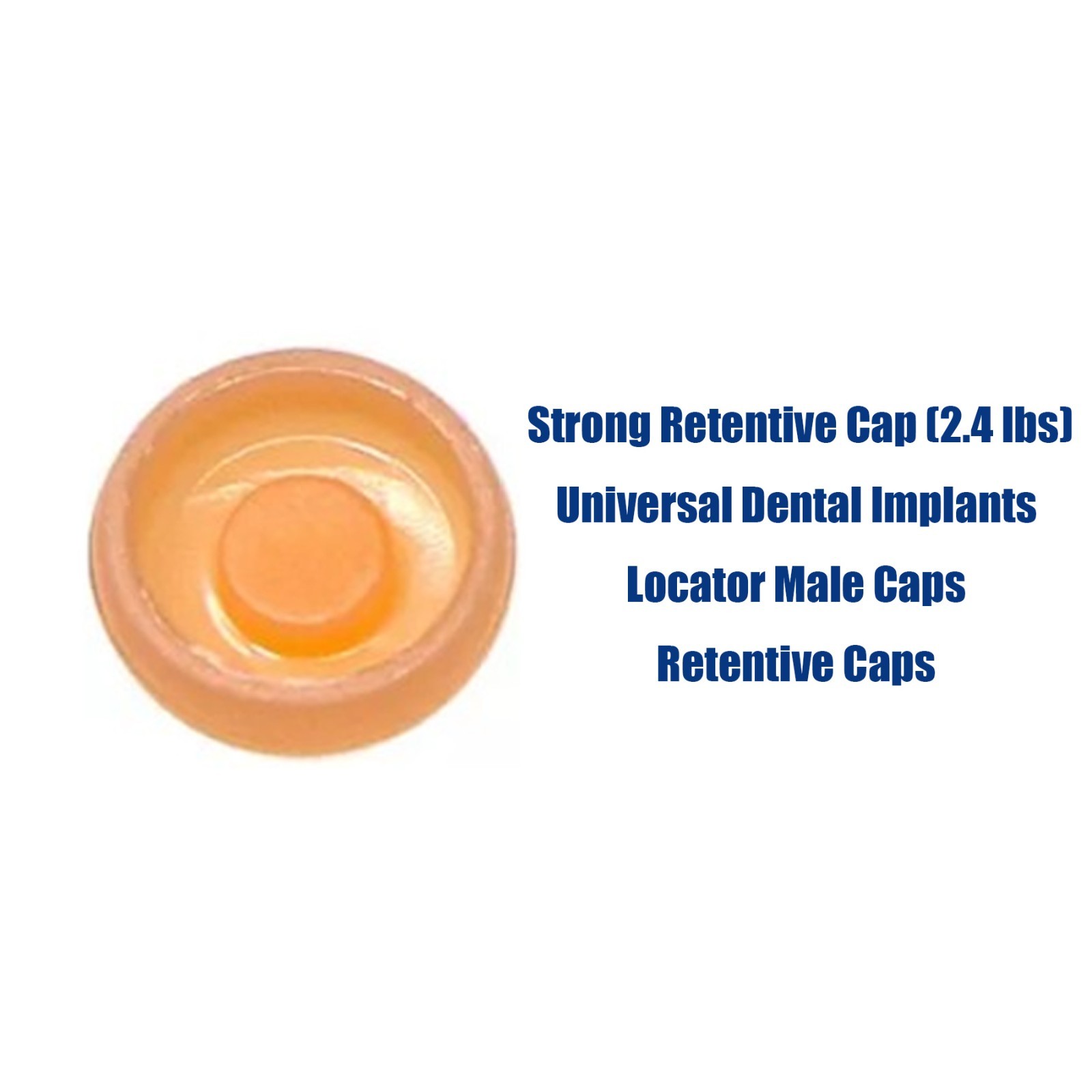 Locator Abutment & Retention Caps Compatible Straumann Bone Level Narrow/Regular