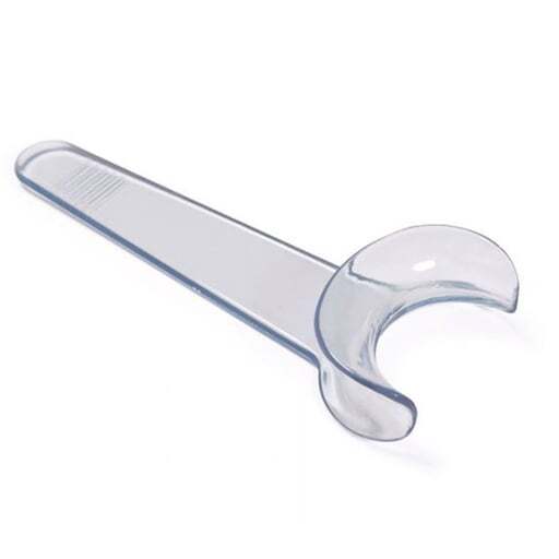 Hand Held Cheek Retractor – Clear Plastic – Large 10/PK