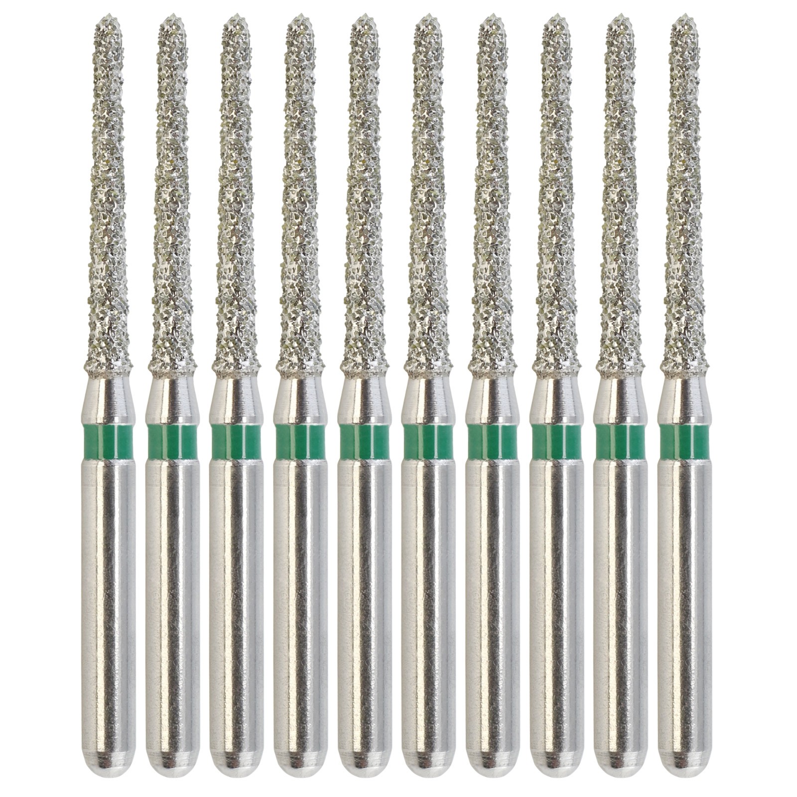 Dental Round End Taper Diamond Burs FG 850/012C Coarse Grit Friction Grip Shank