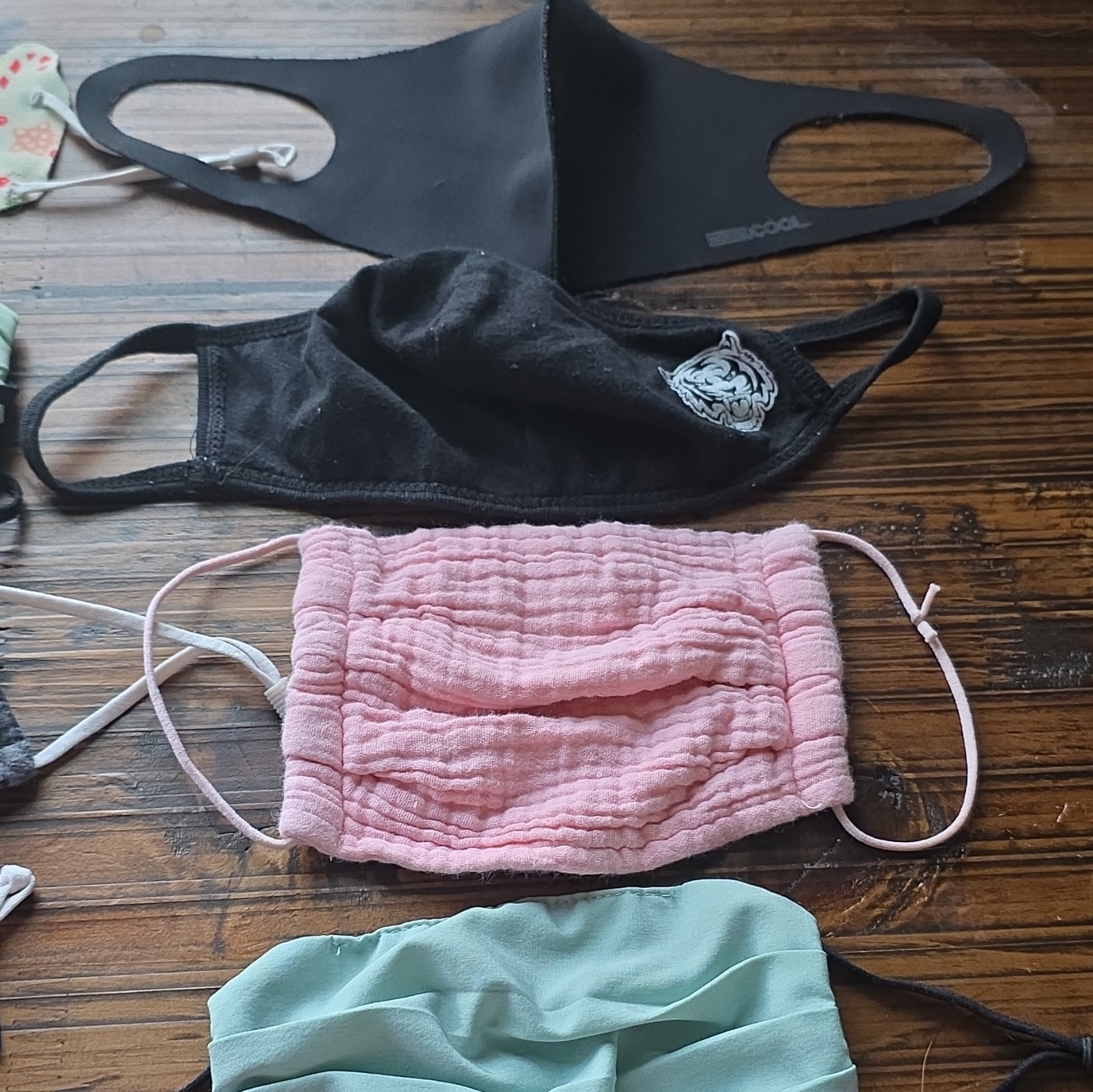 23 Reusable Cloth Face Masks -Assorted Colors & Prints, washable, & handmade