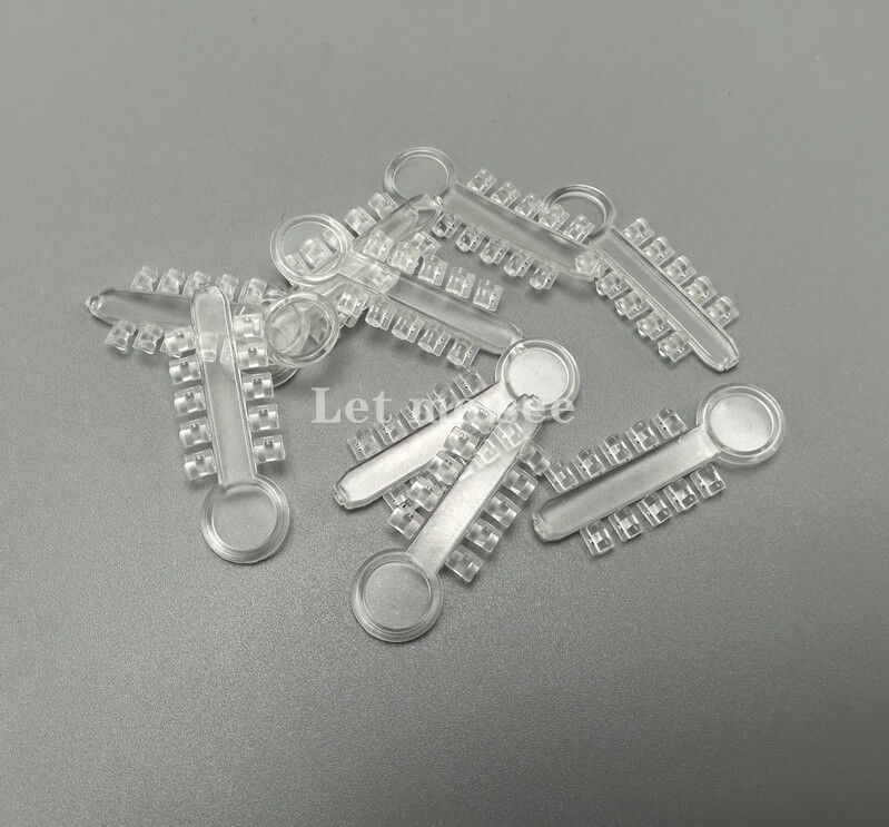 Dental Orthodontic Rotation Wedges Elastic Rubber Ligature Rotary Torsion Pads