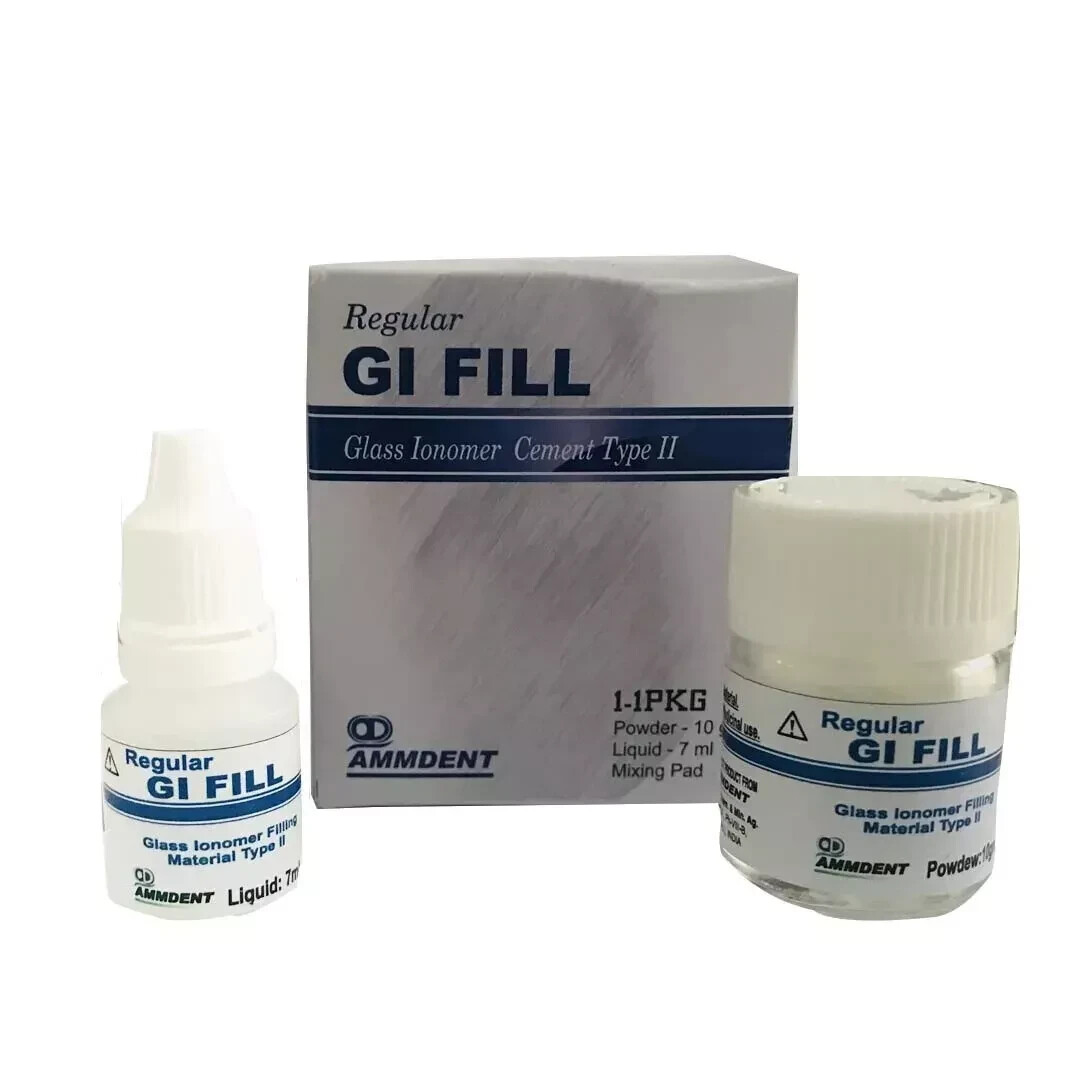 Ammdent Permanent White Teeth Tooth Filling Kit Restorative Dental Material